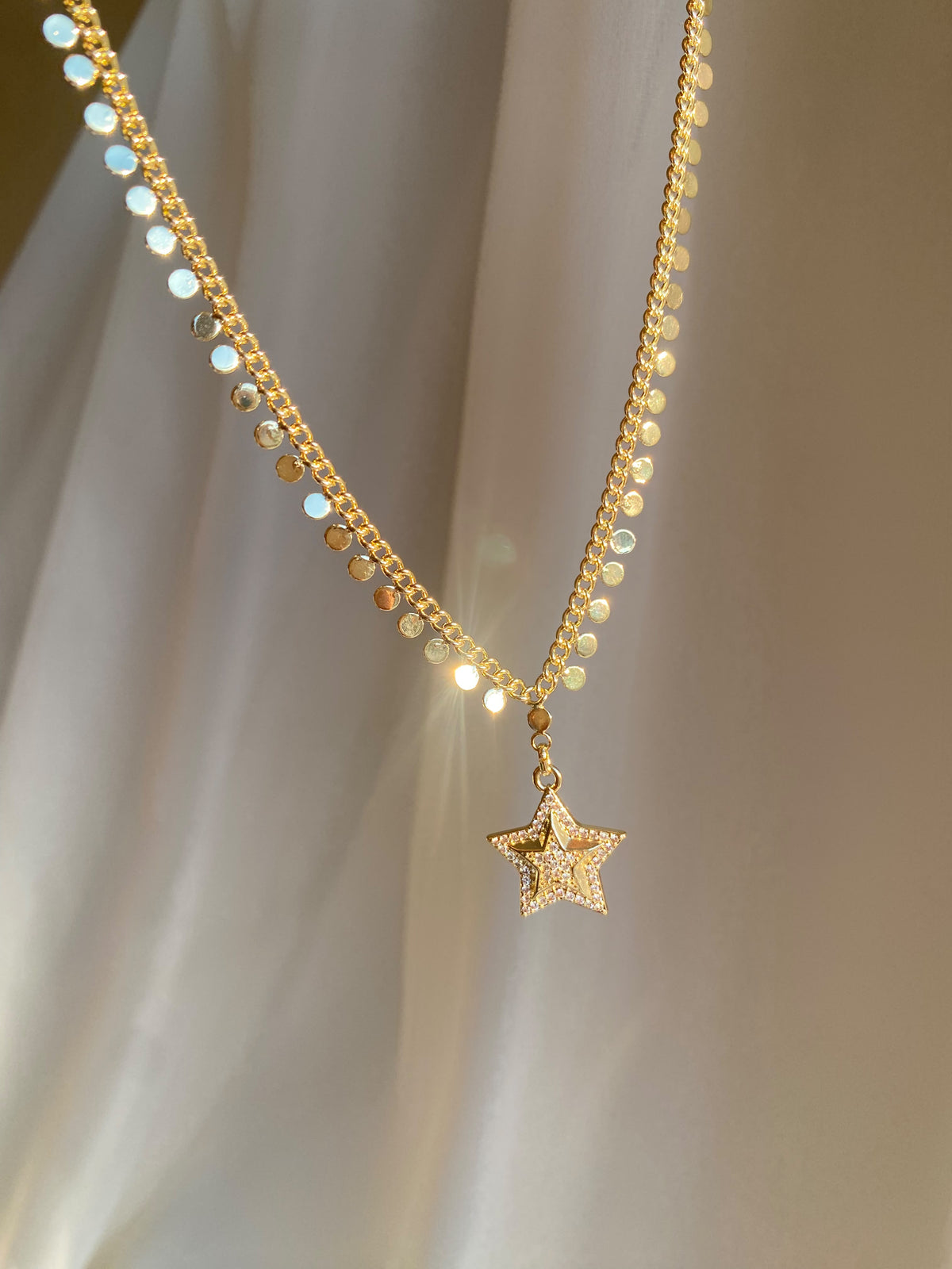 Star pull kolye
