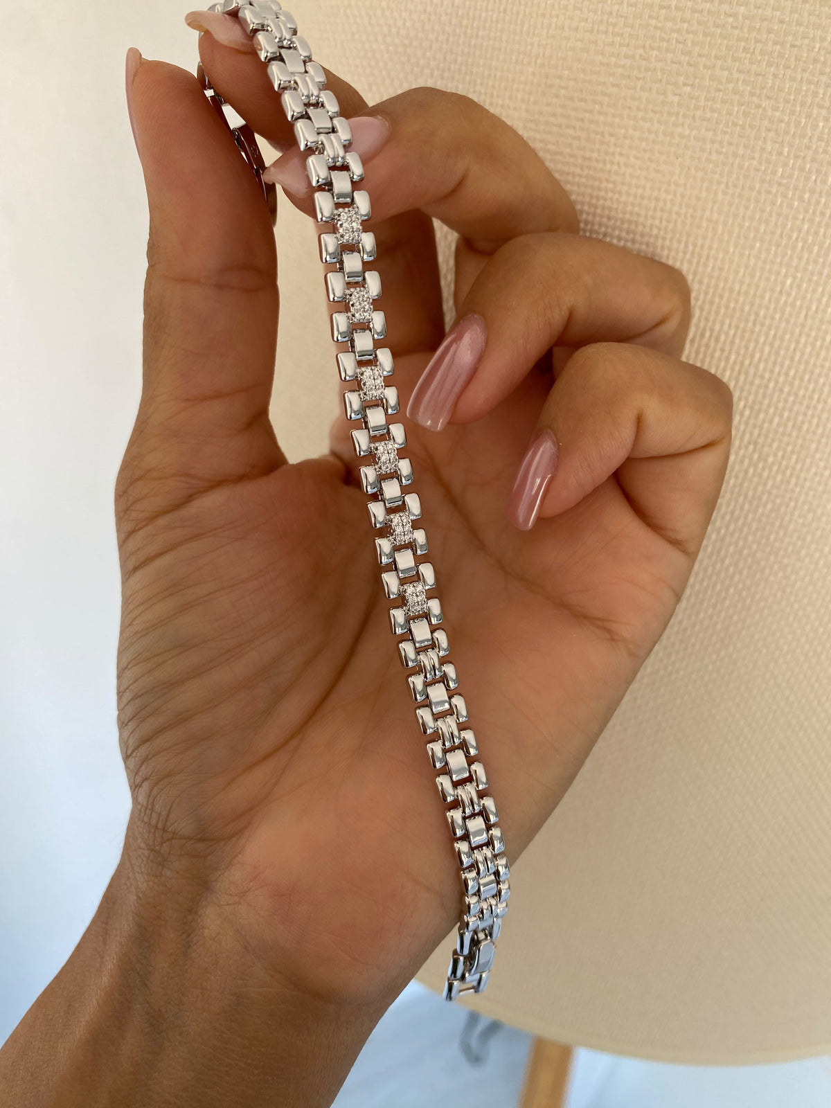 Silver retro bileklik