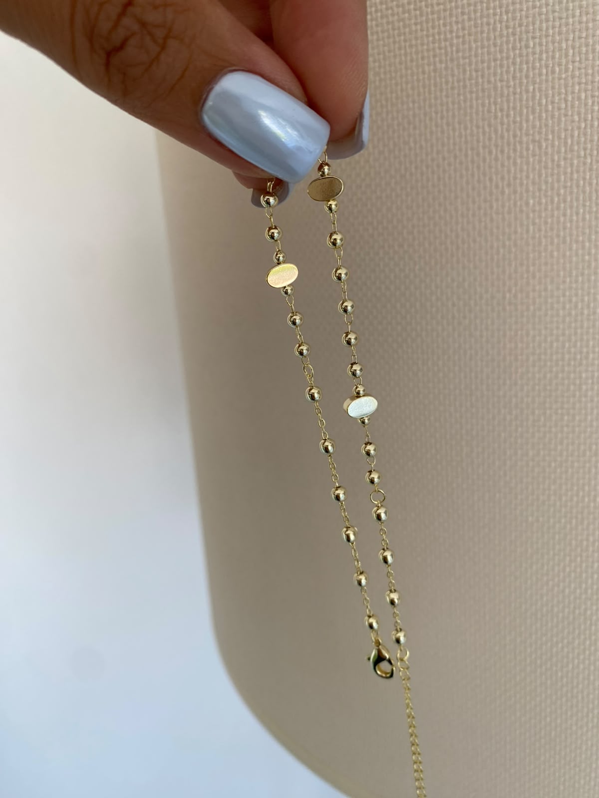 Ball gold halhal