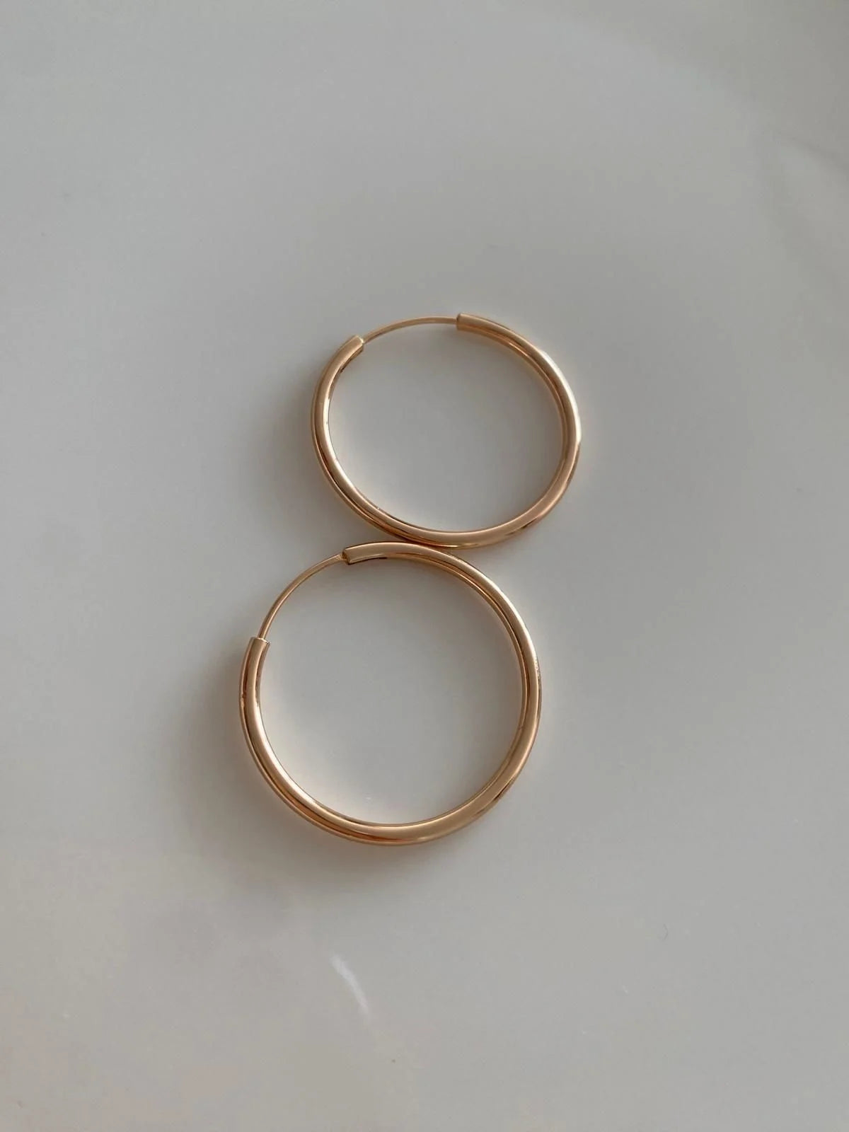 Gold Ring Küpe