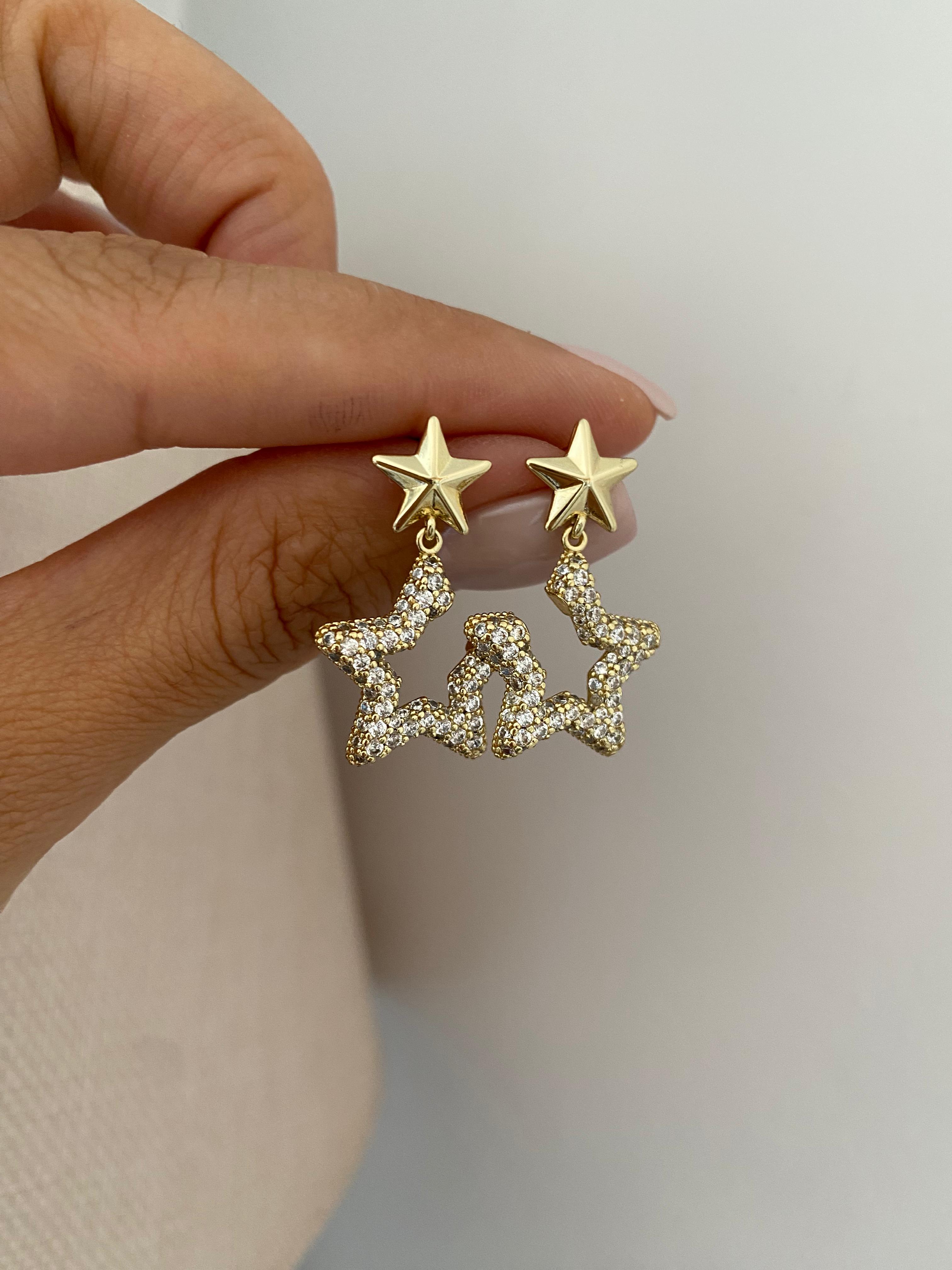 Two Star Küpe