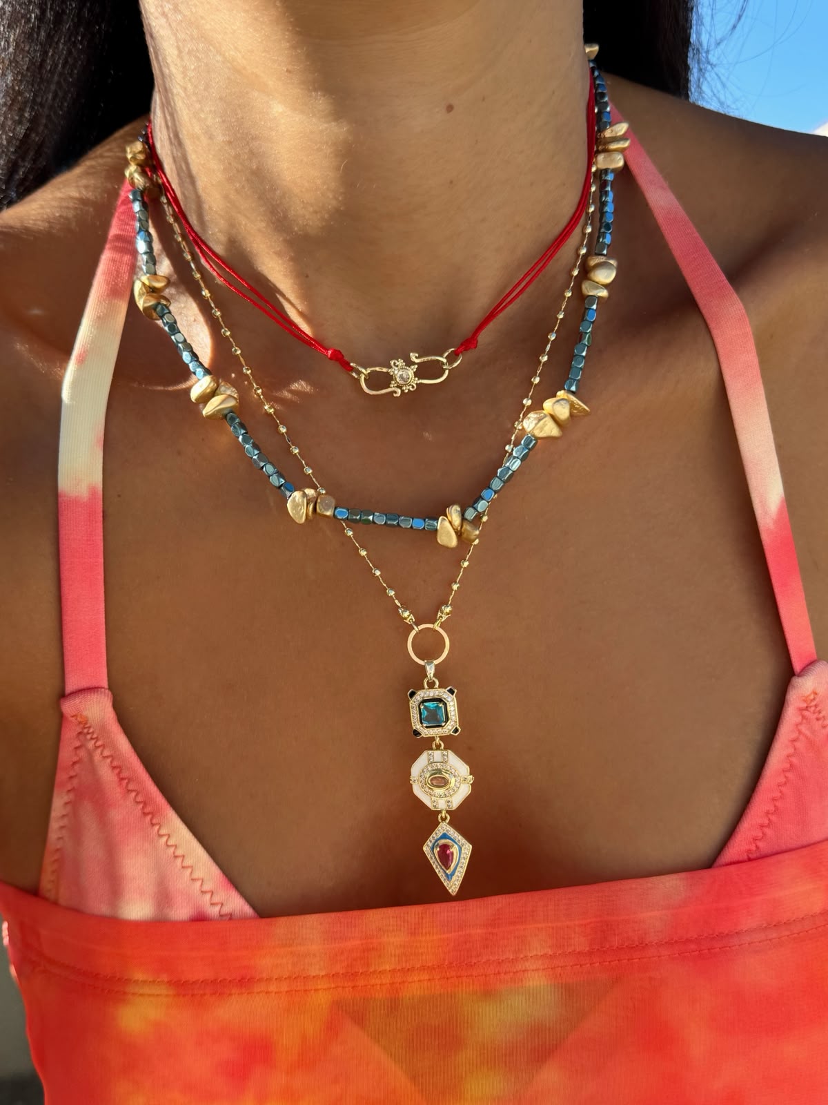 Colour beads Kolyeler