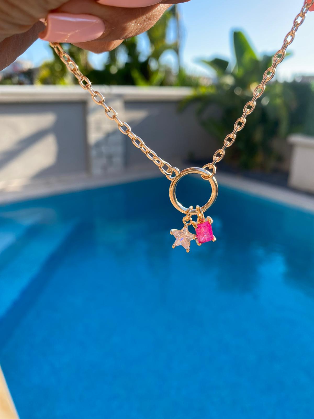 Pink star rose renk halhal