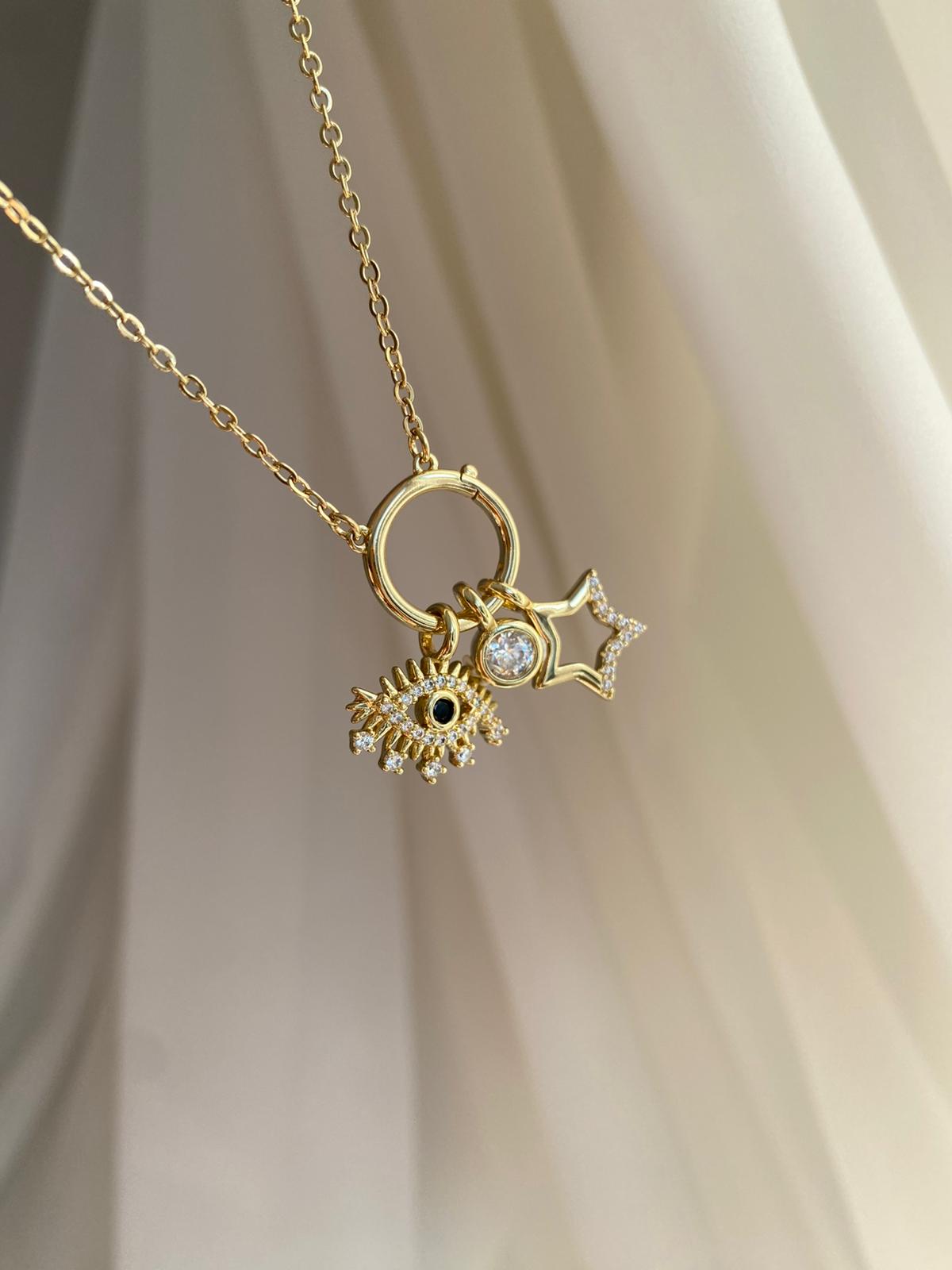 Charm eyestar kolye