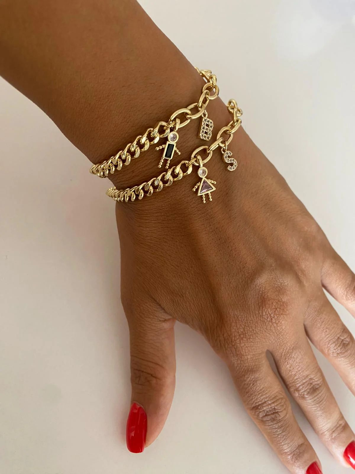 Girls Boy Harf bileklikler