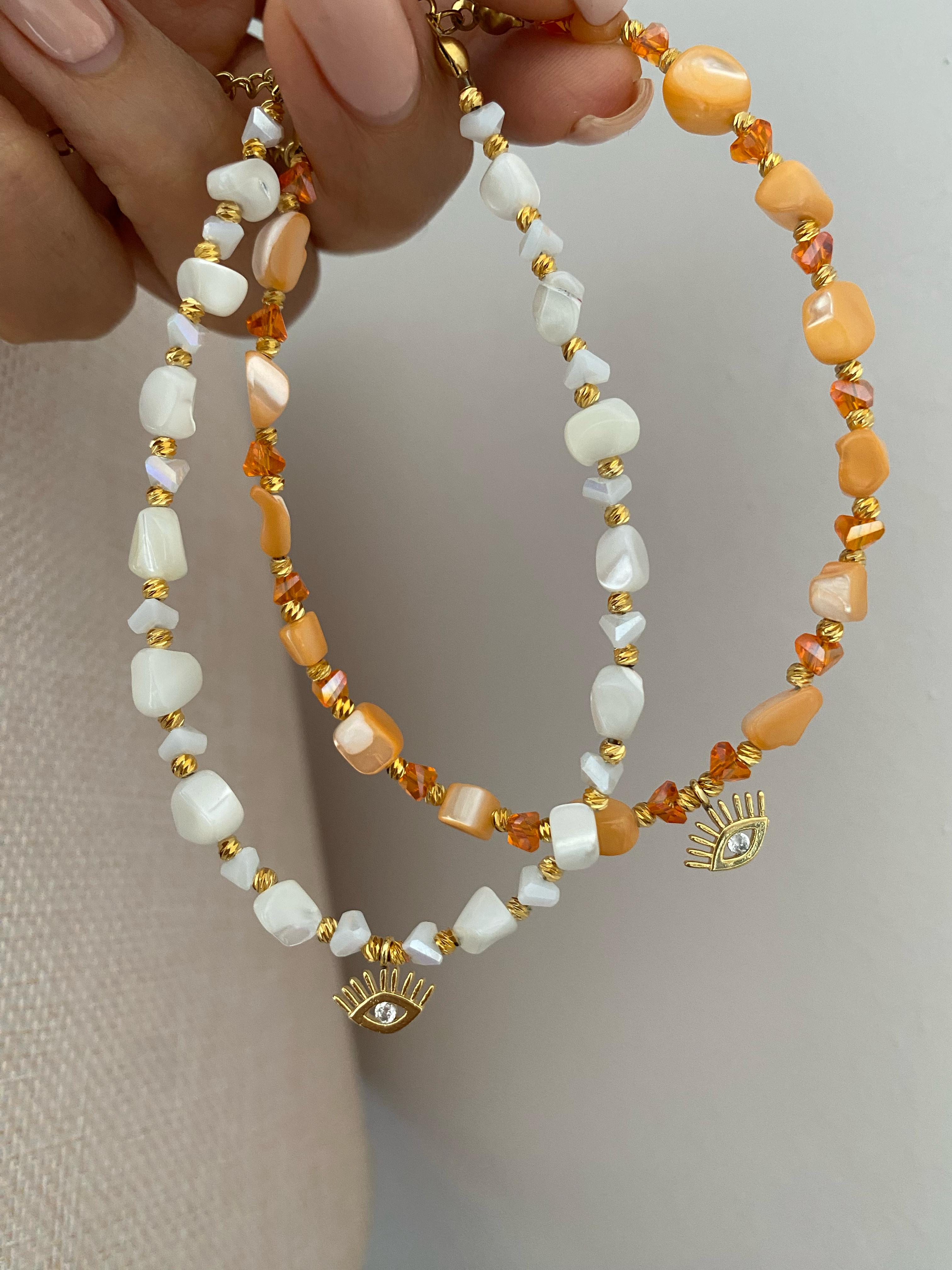 Orange White Halhal