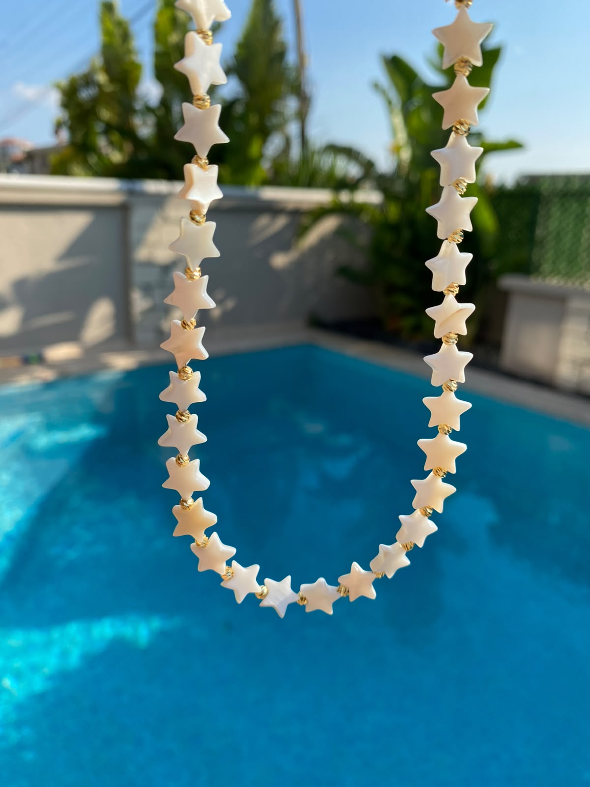 Gerçek Sedef yıldız choker
