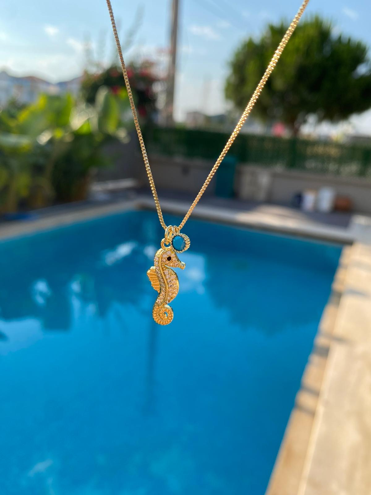 Seahorse kolye