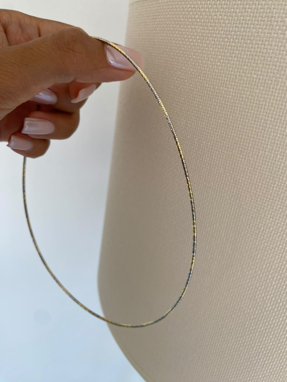 Two colours choker