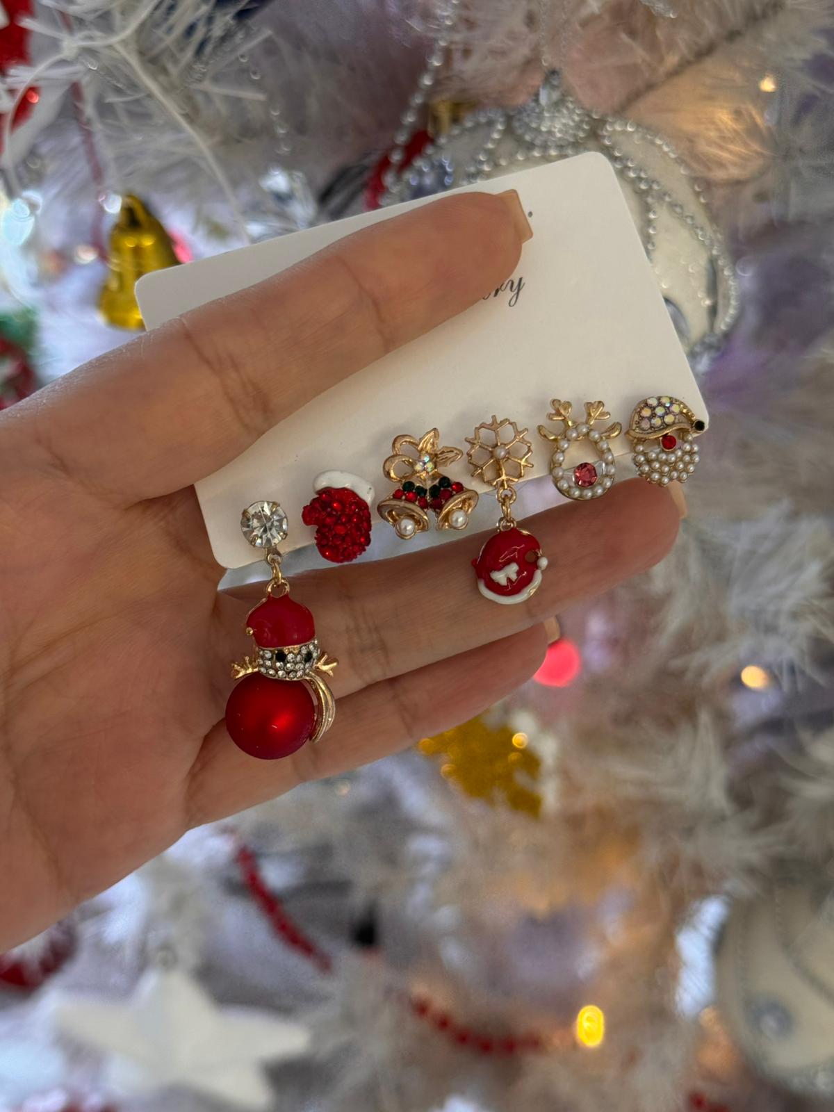 New Year Concept 6lı Set Küpe