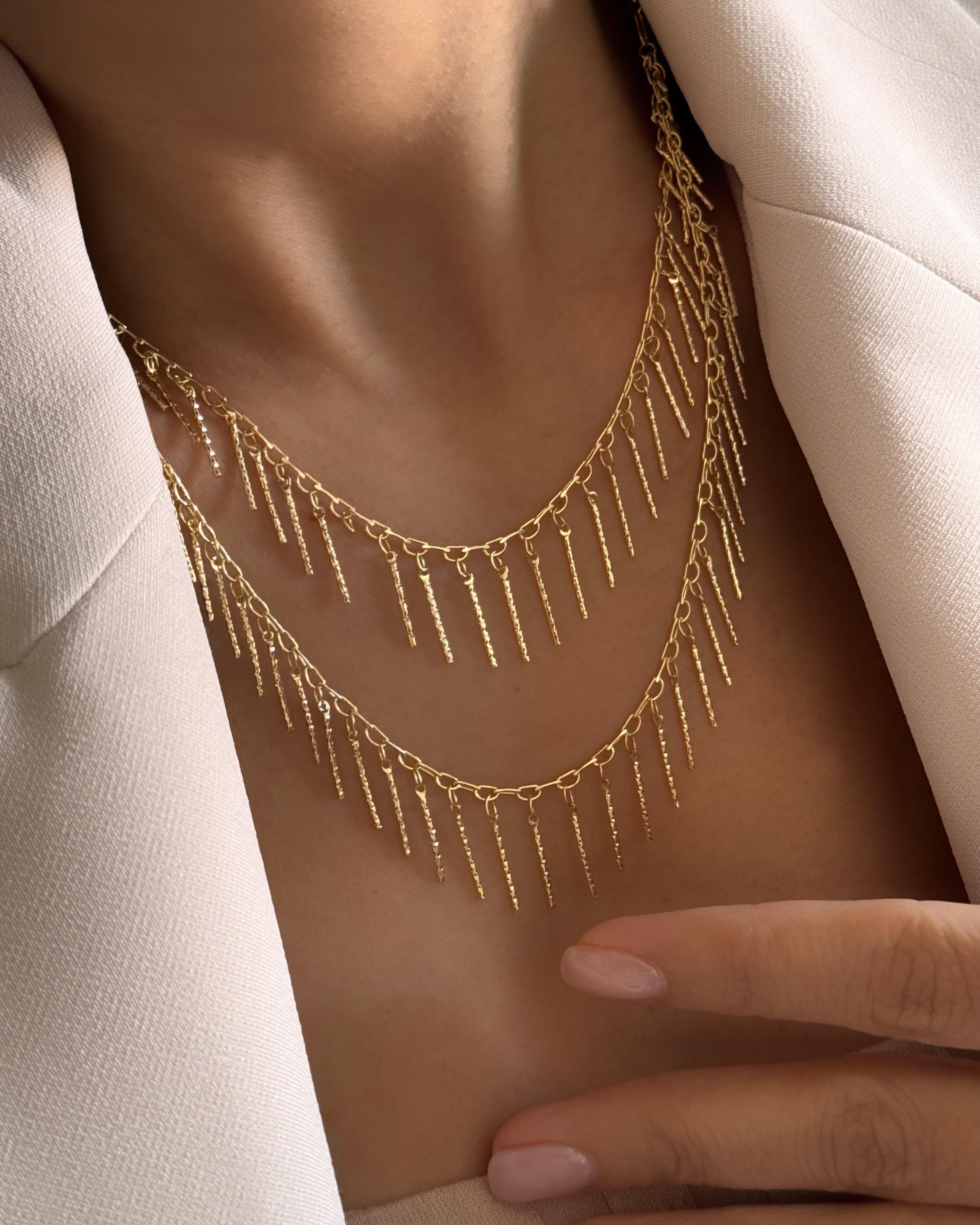 ikili birleşik sallantılı çubuk choker