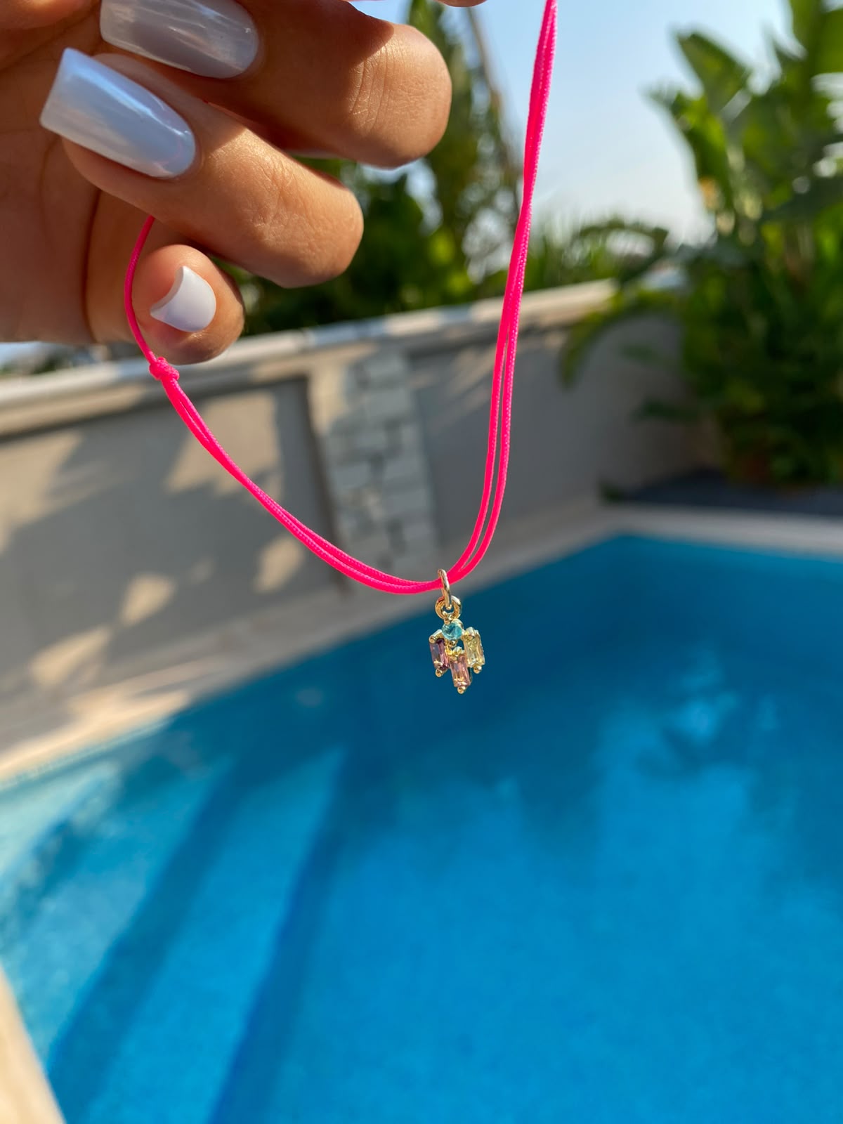 Colour bauget pink halhal (AYARLANABİLİR)