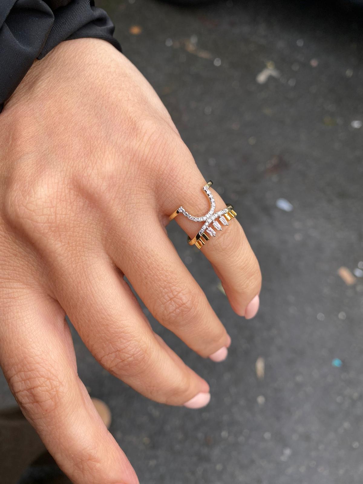 Glosy Serçe Parmak Yüzük