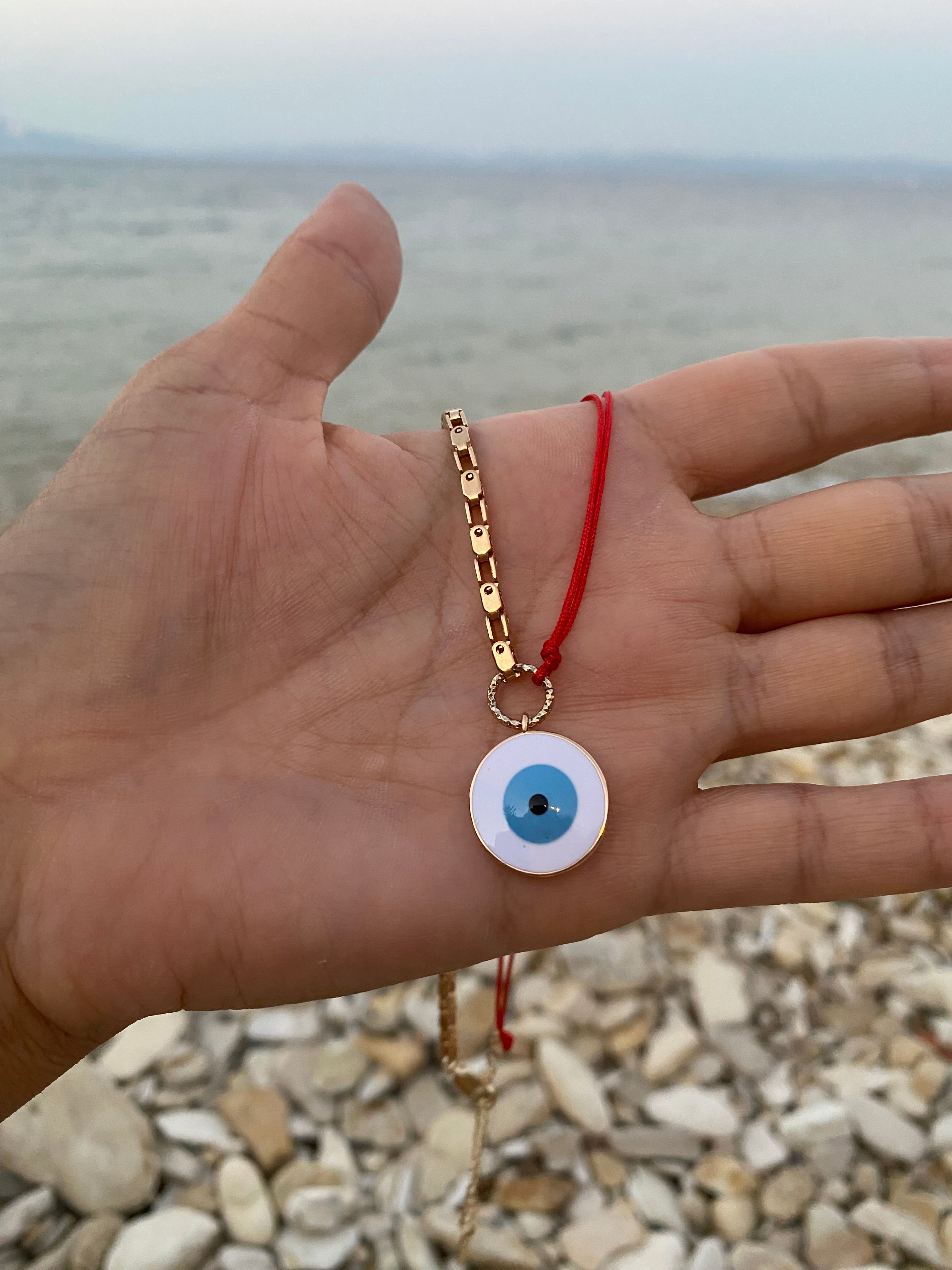 Evil Eye Design Choker