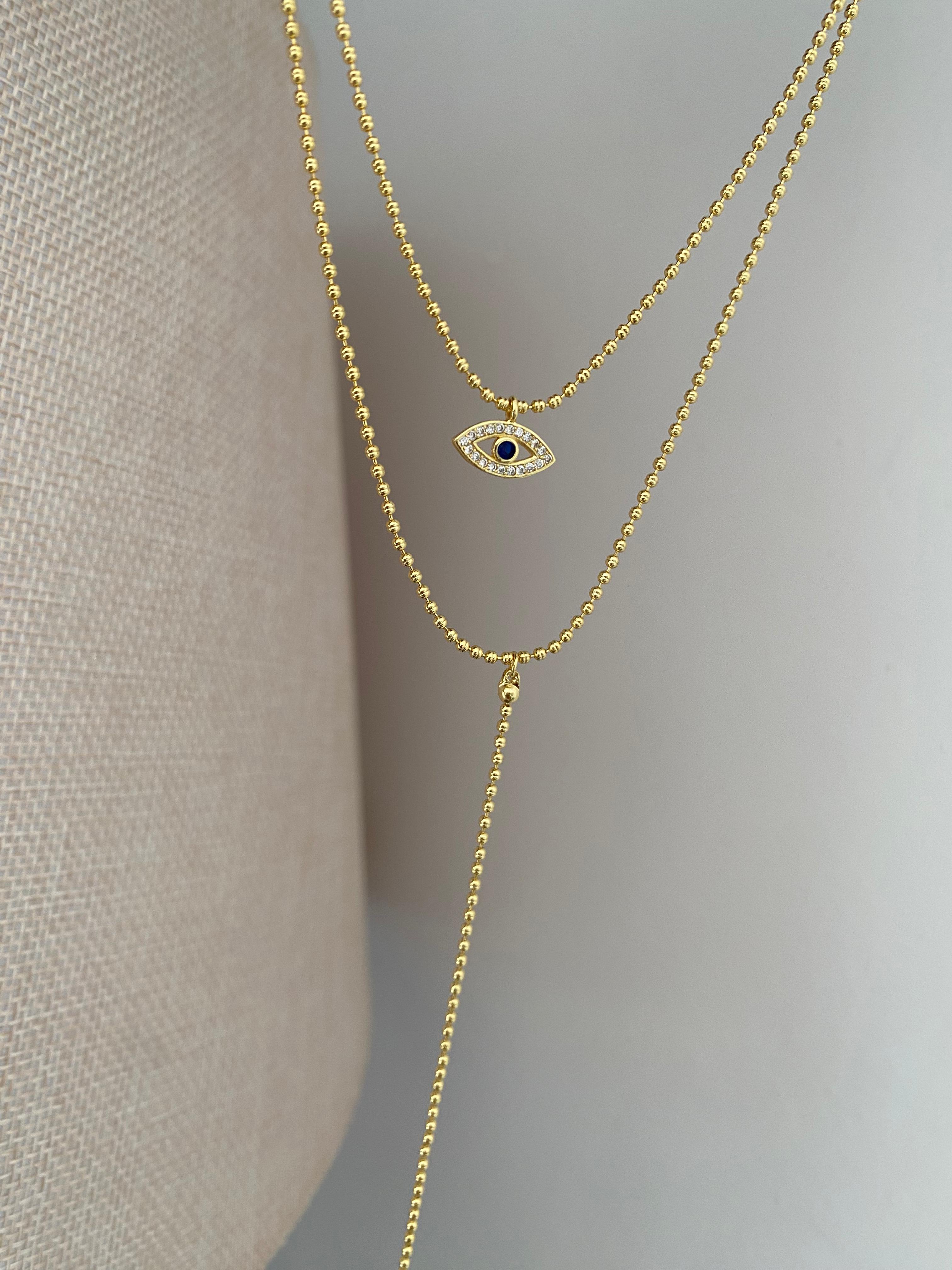 Birleşik Eyes Y Choker