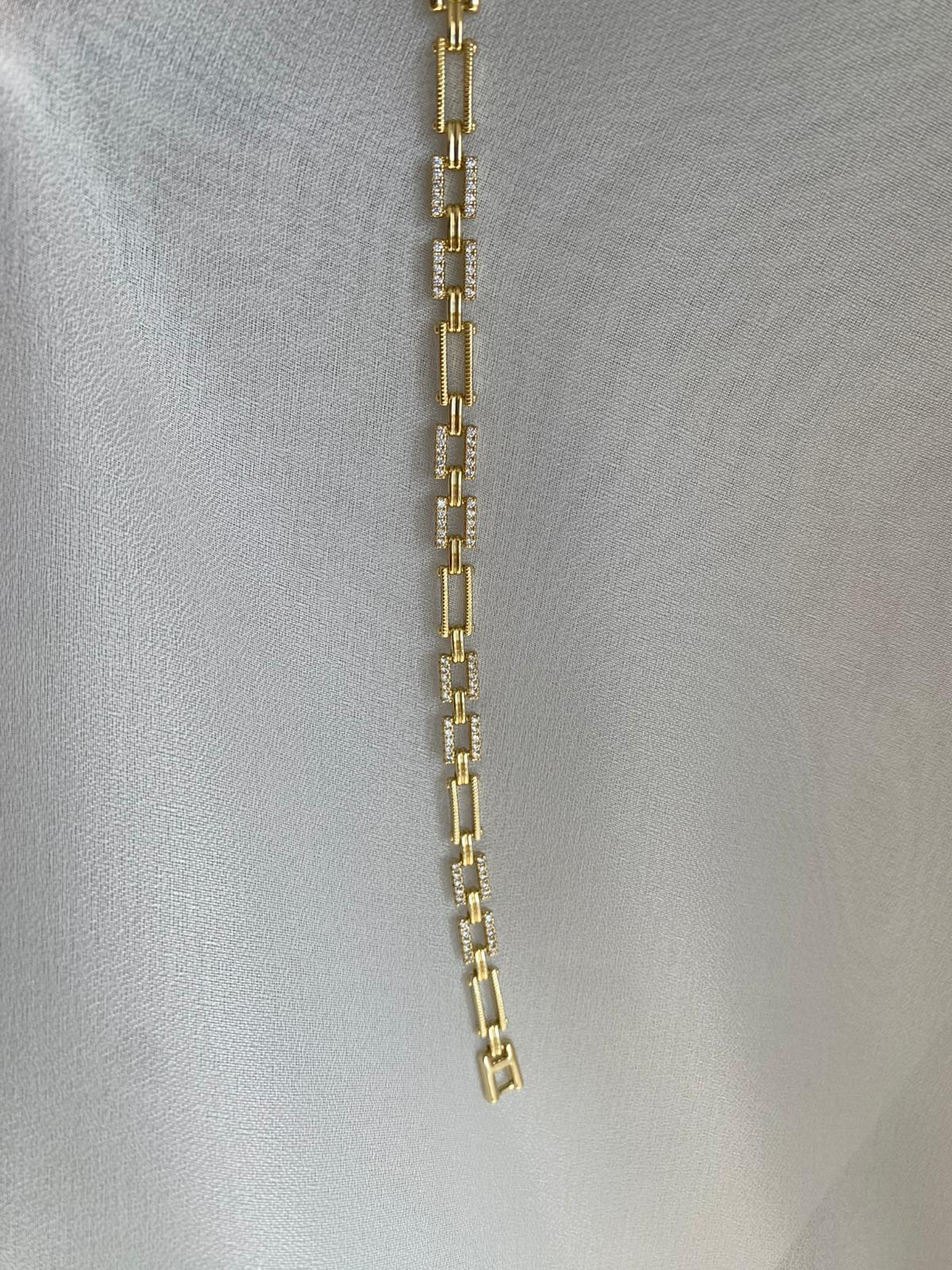 Zircon details bileklik