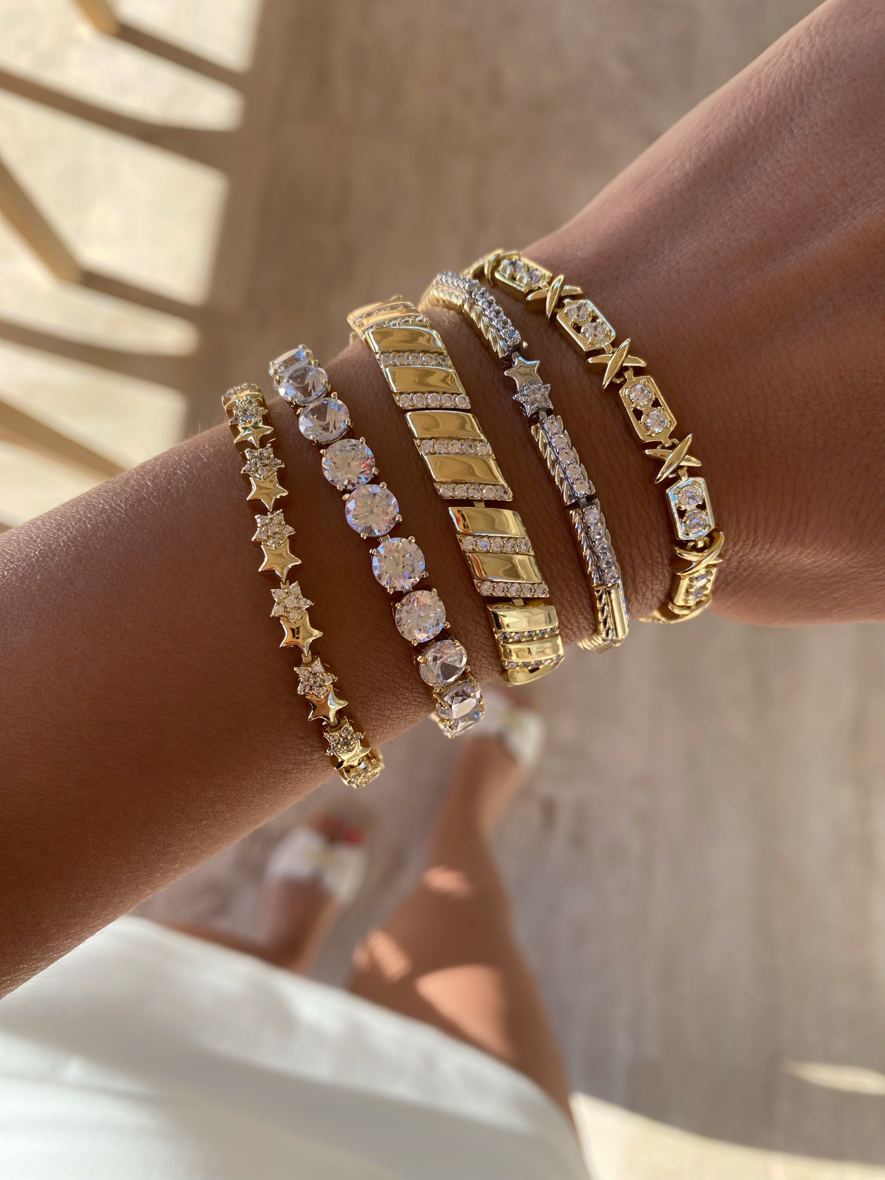 White Gold Bileklikler