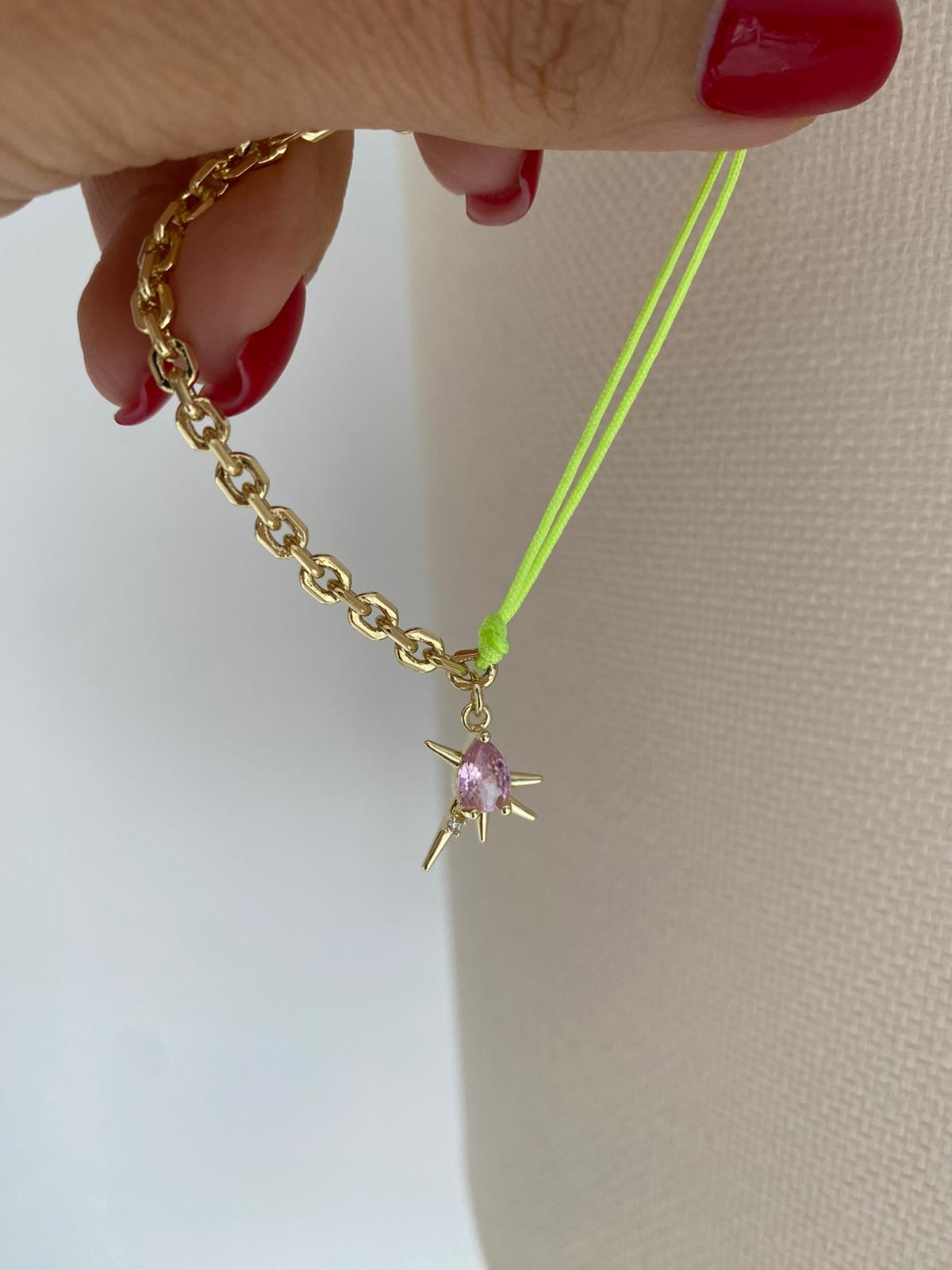 yellow stone bileklik