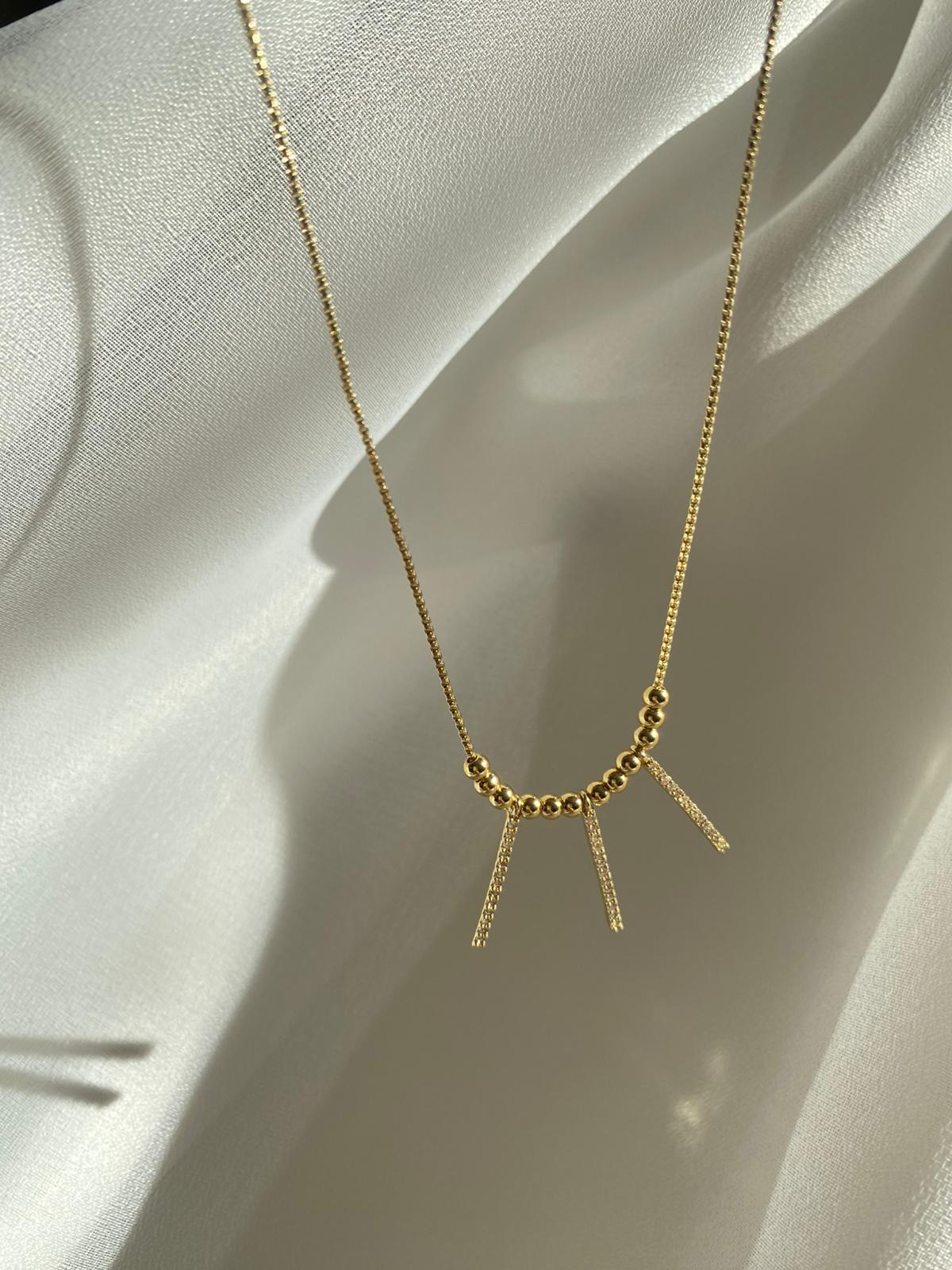 Stick ball Asansörlü Kolye