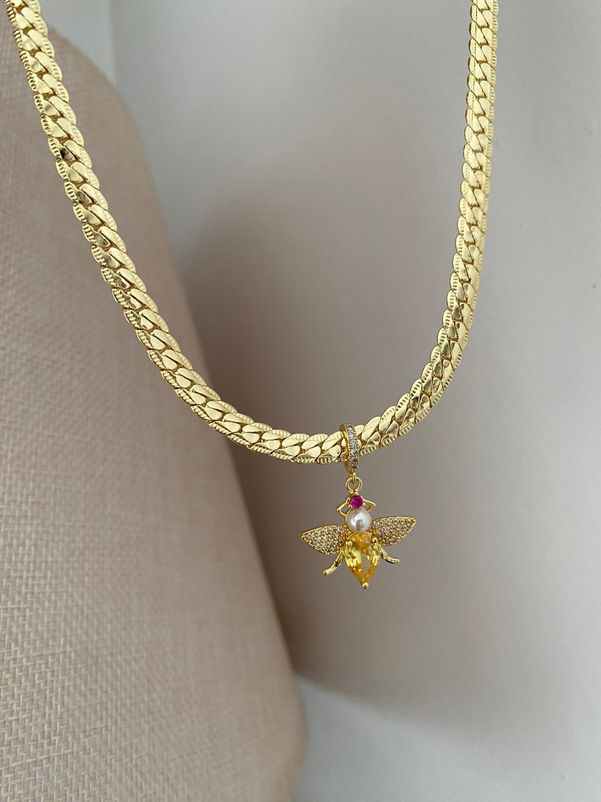 Bee Yellows Choker