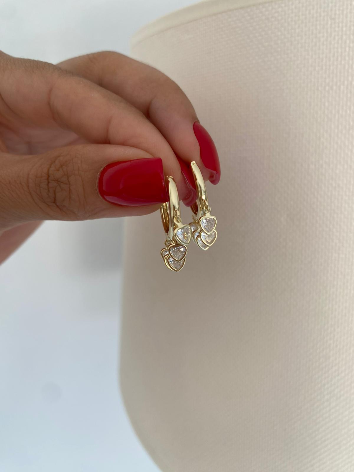 Charm Stone küpe