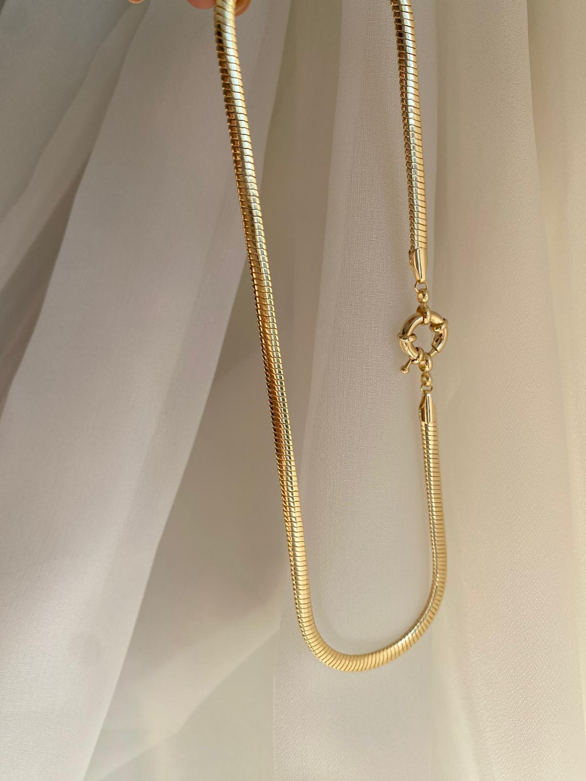 gold dümen kolye