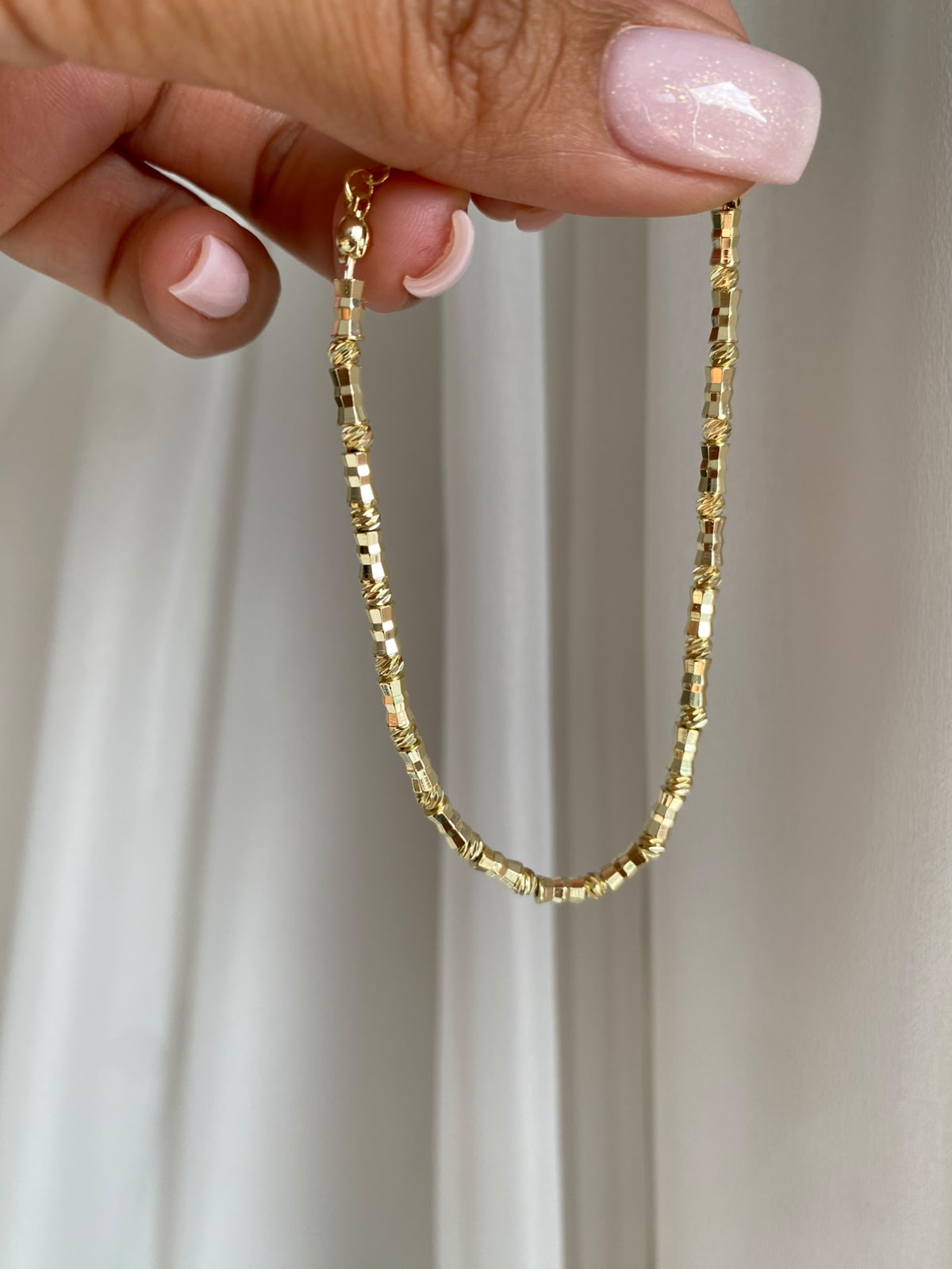 Gold shiny bileklik