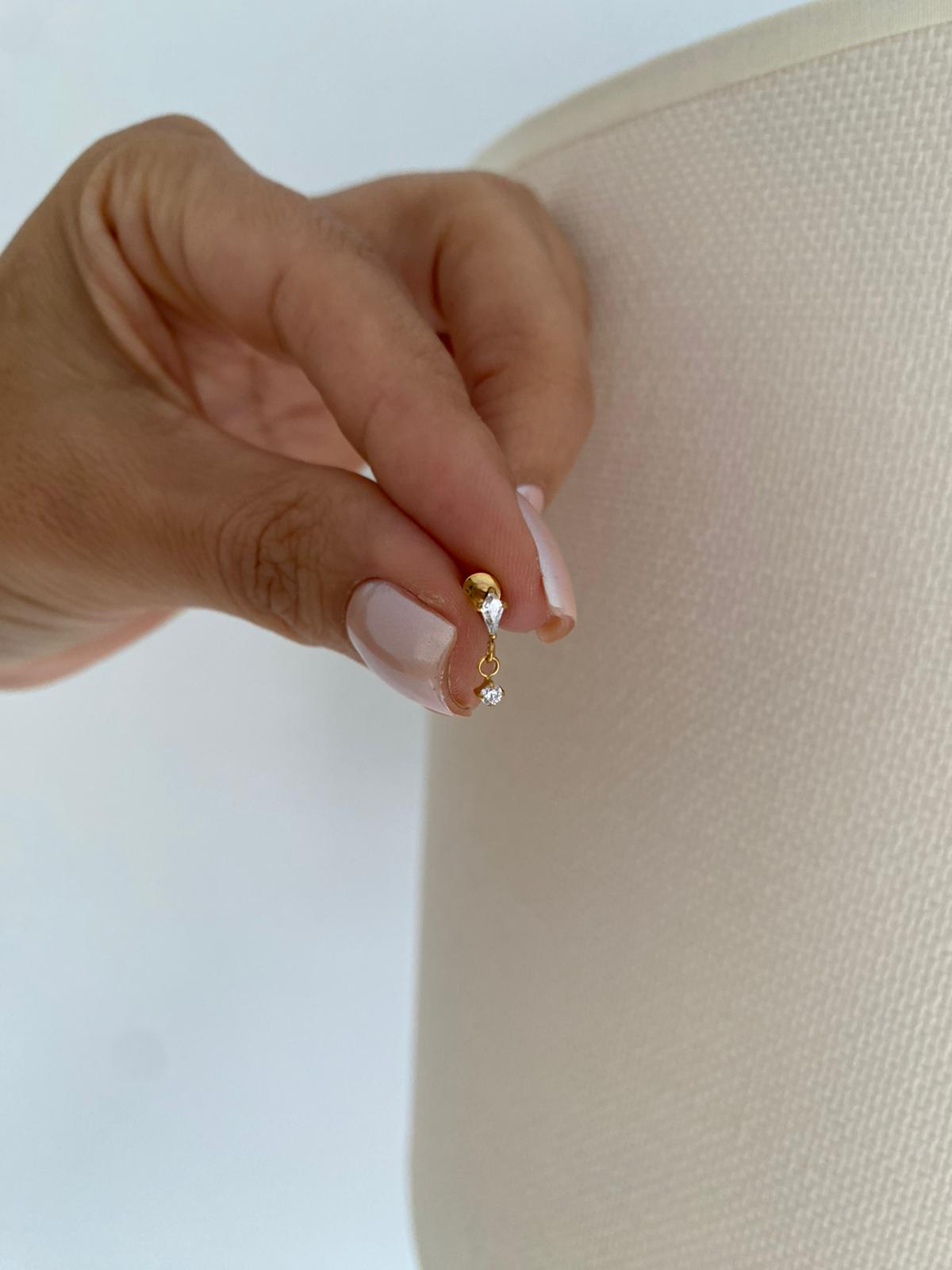 Alexis Tragus titanium Küpe