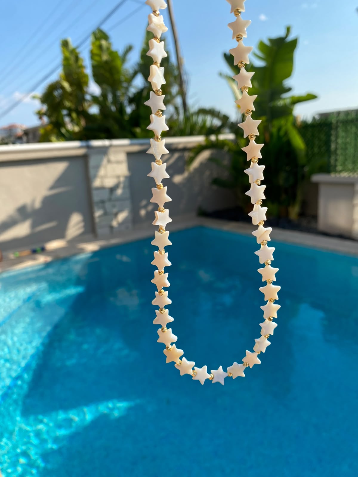 Gerçek Sedef yıldız choker