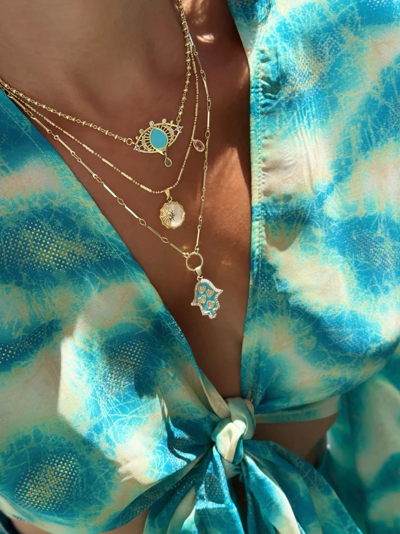 Summer gleam kolyeler