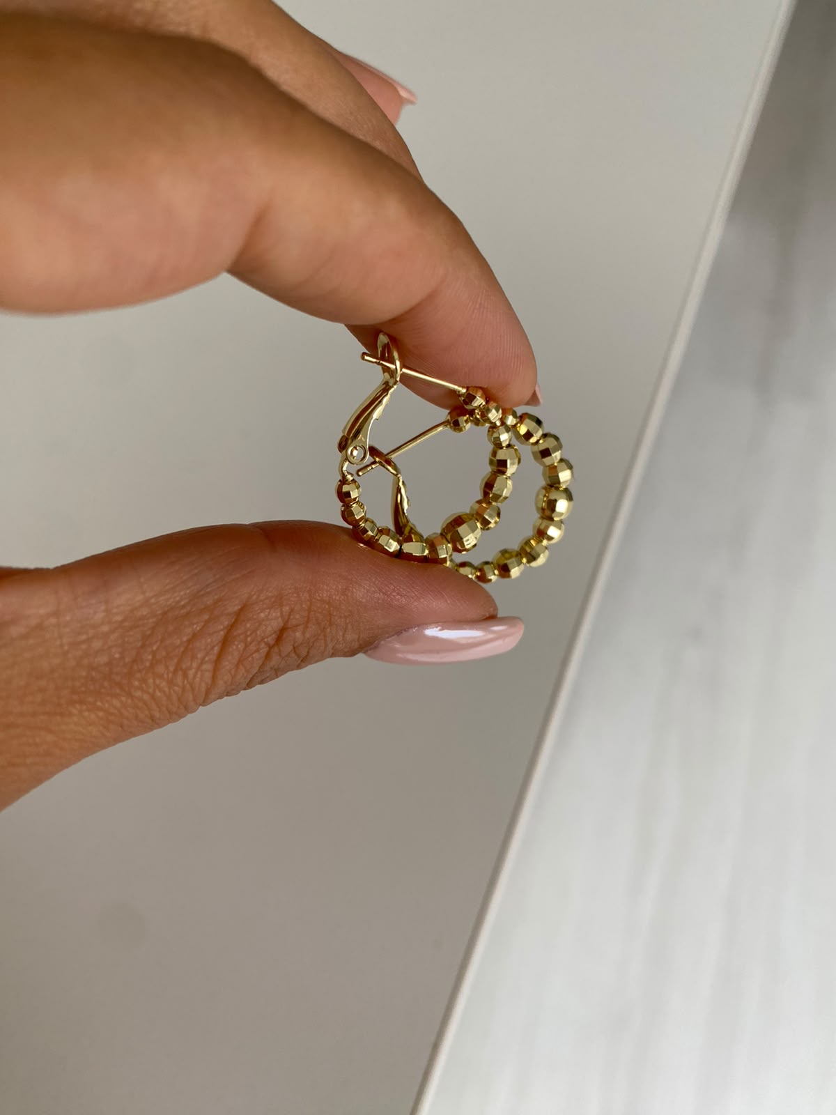 Dorika bead küpe