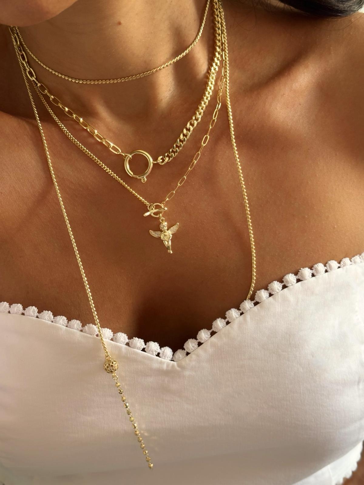 Angel chain kolyeler