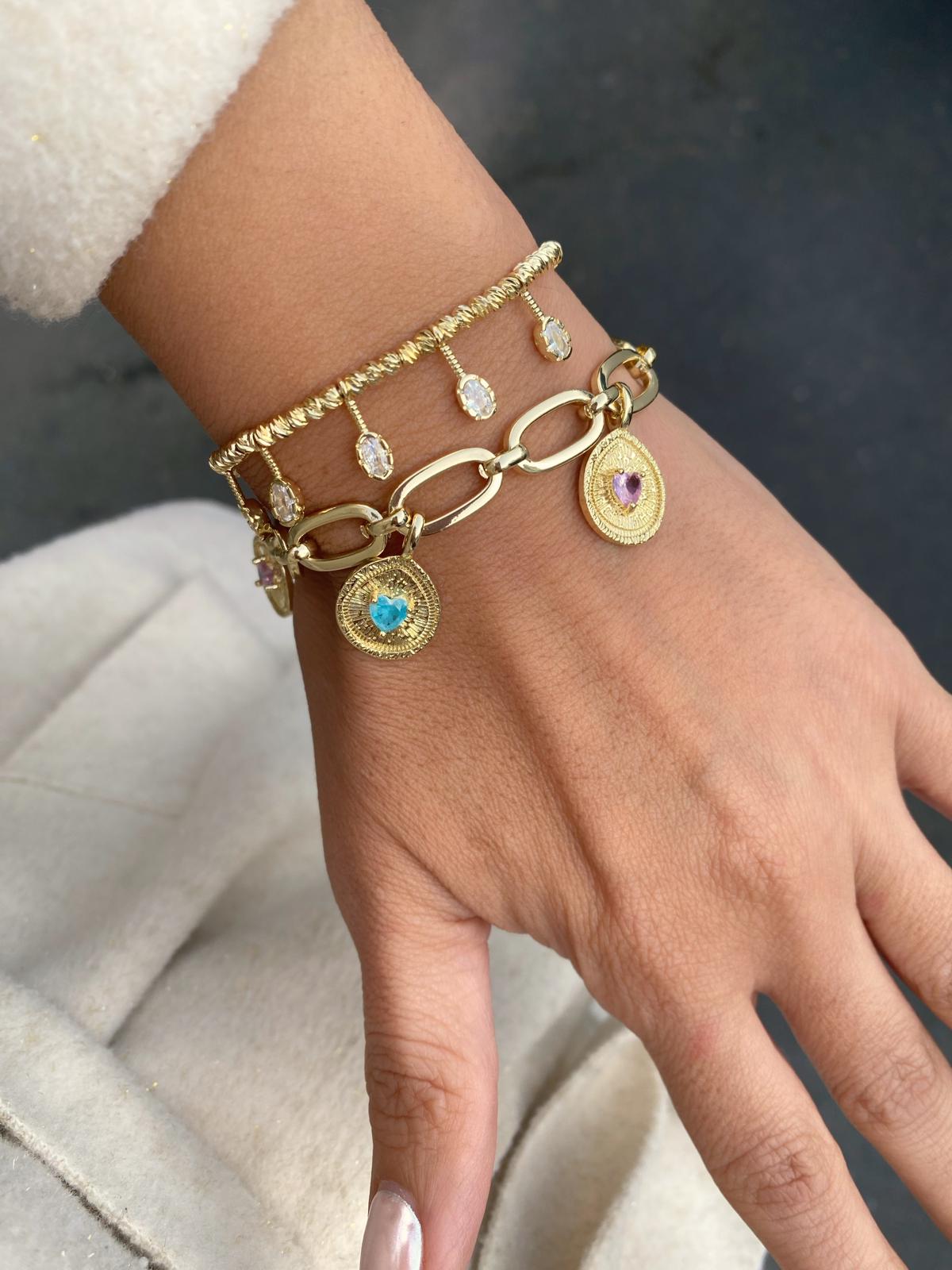 Gold damla bileklikler