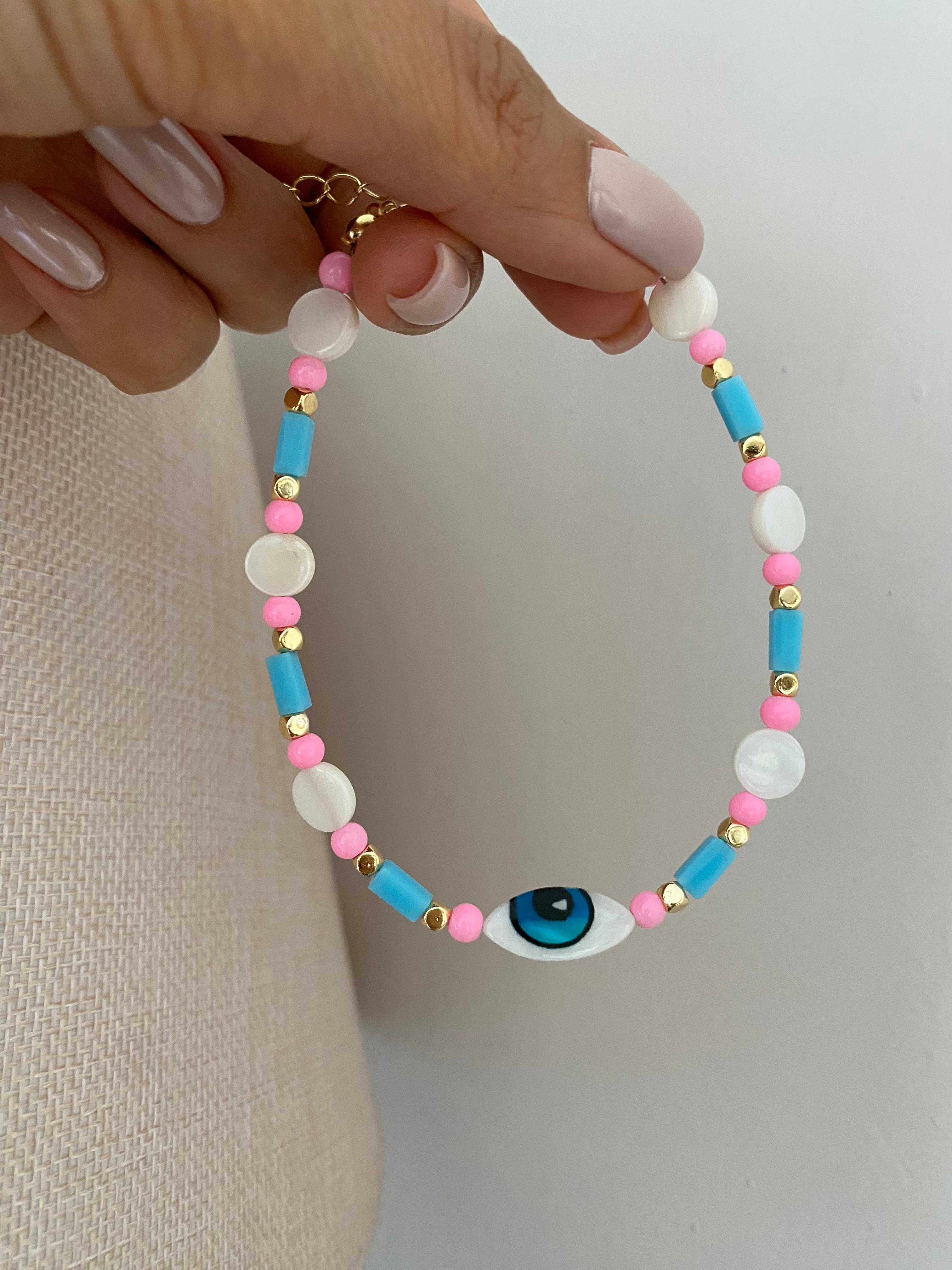 Pink Blue Halhal