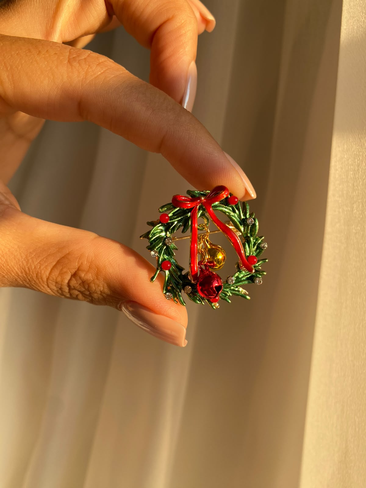 Christmas ornament Broş