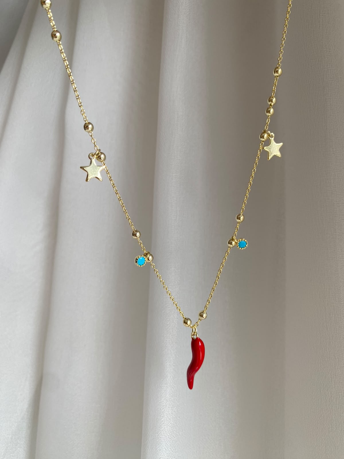 biber charm kolye