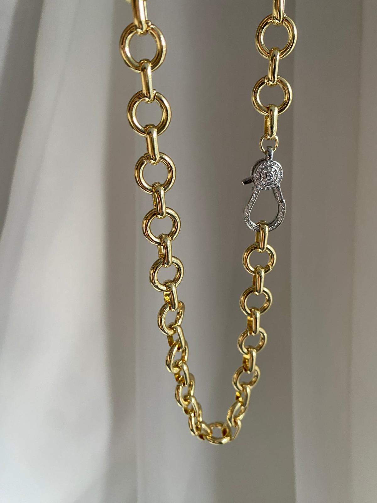 Halka Details kısa Kolye