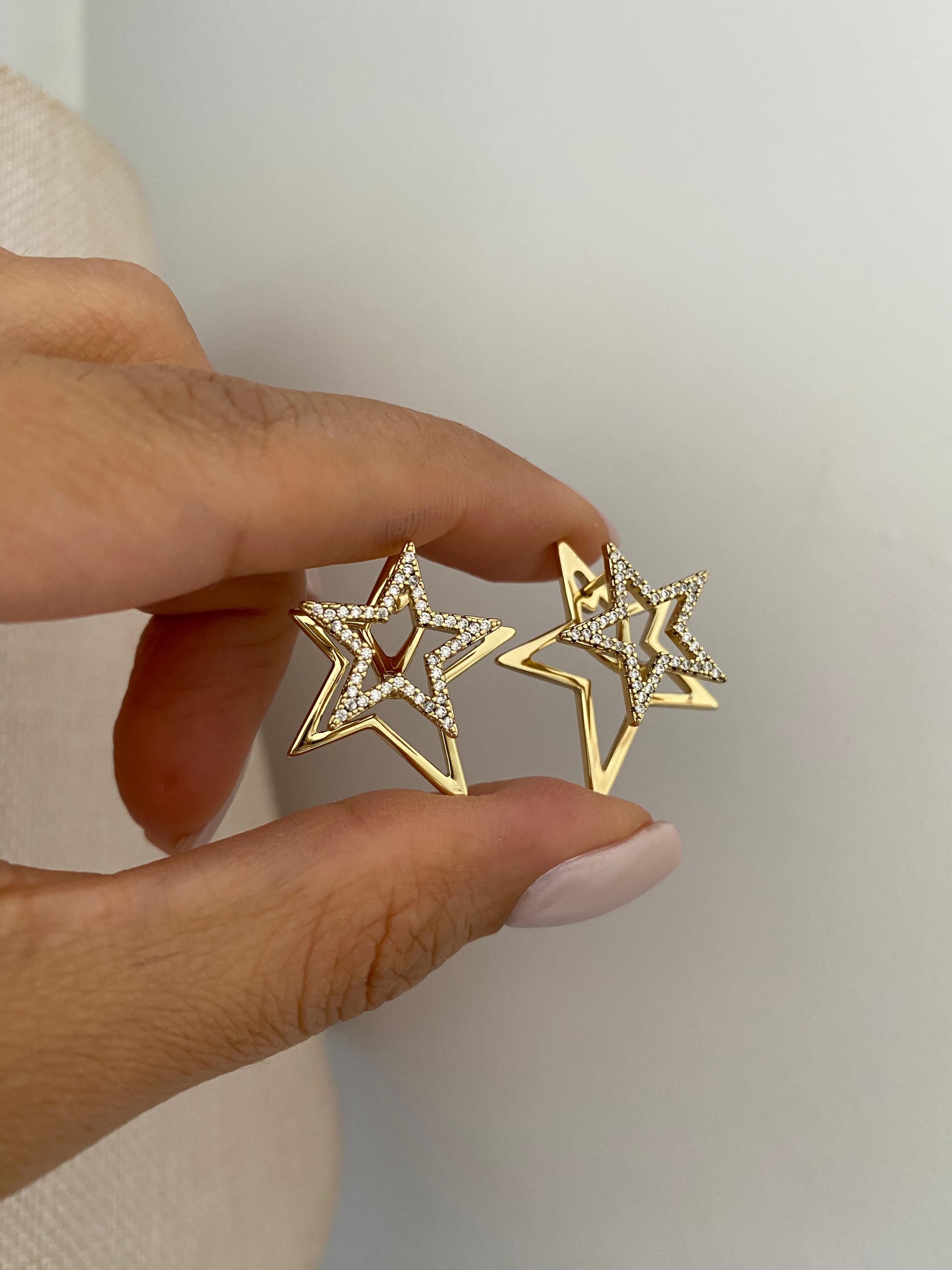 Star Stone Küpe