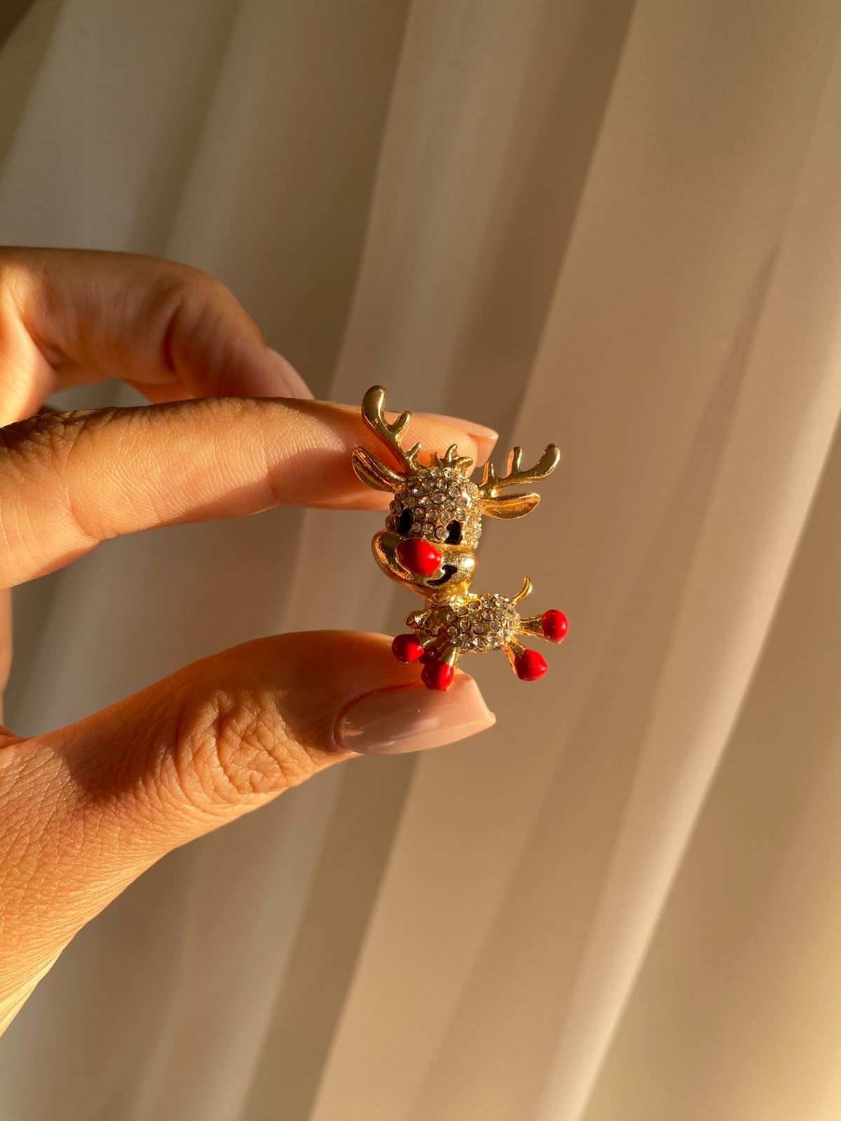 Cute deer broş