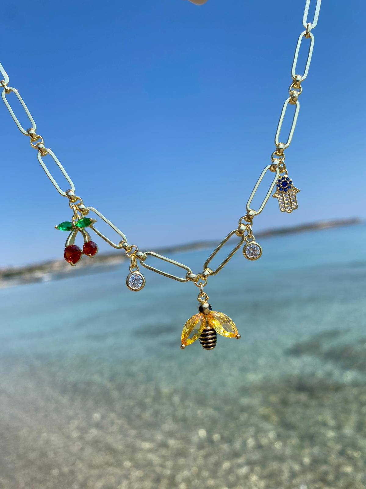 Bee Luck Charm CHOKER