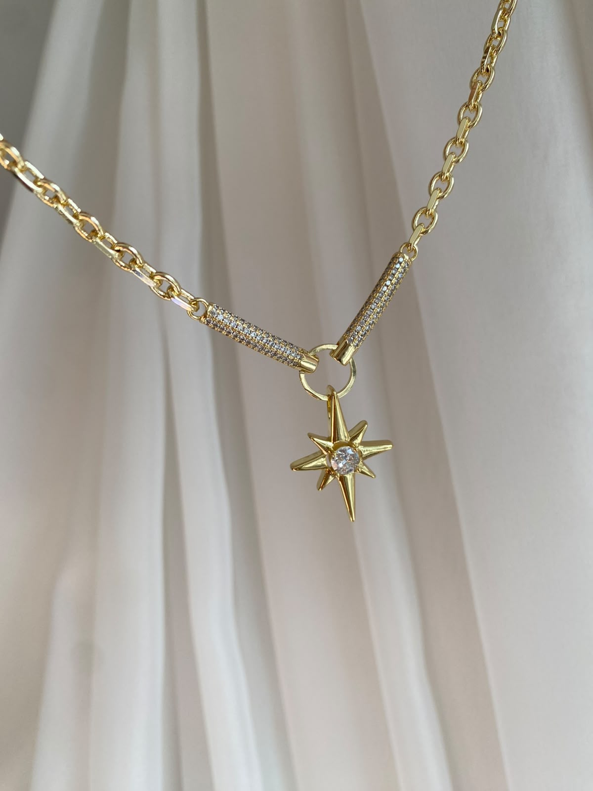 Poles zircon choker