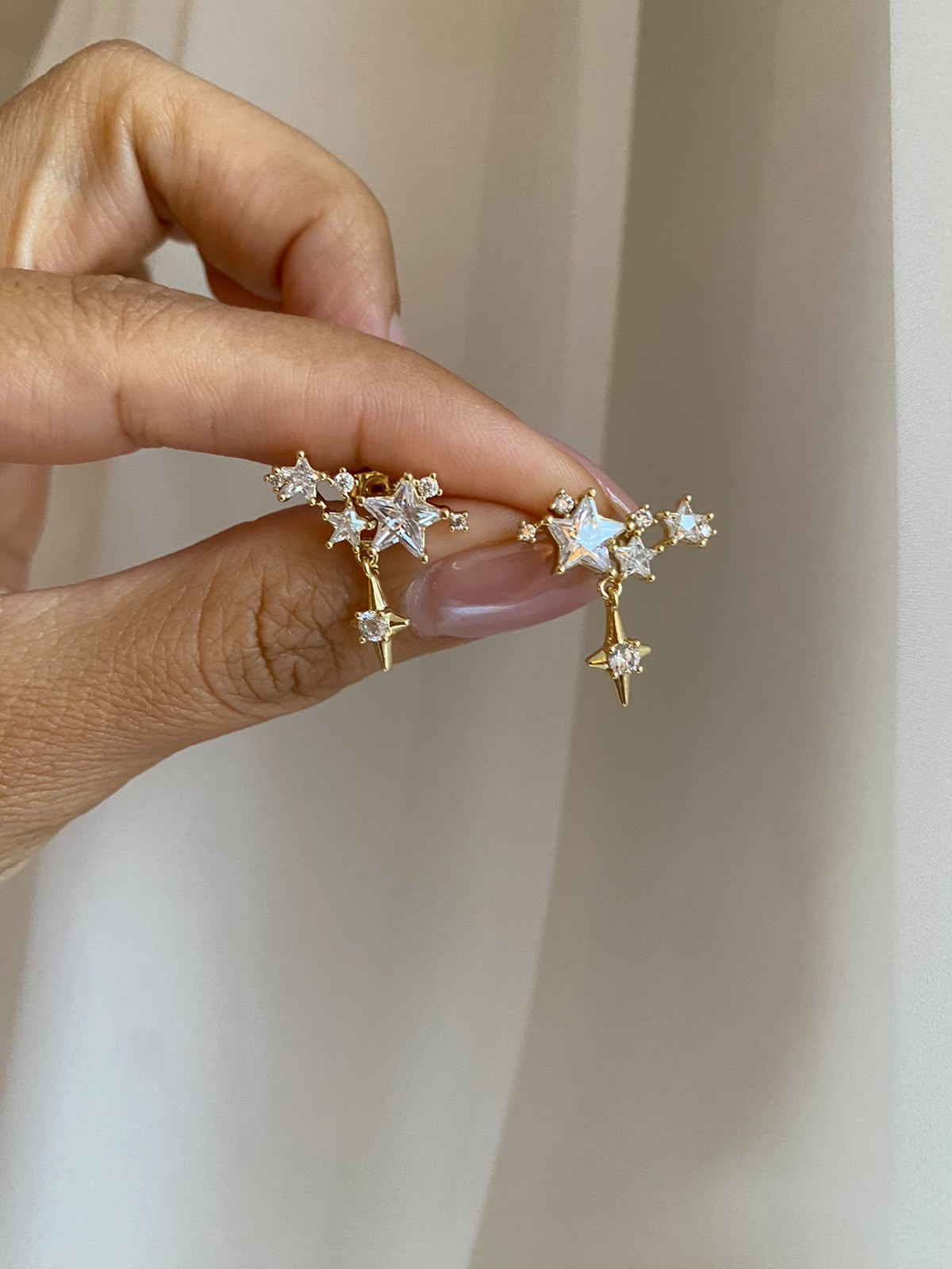 White star küpe