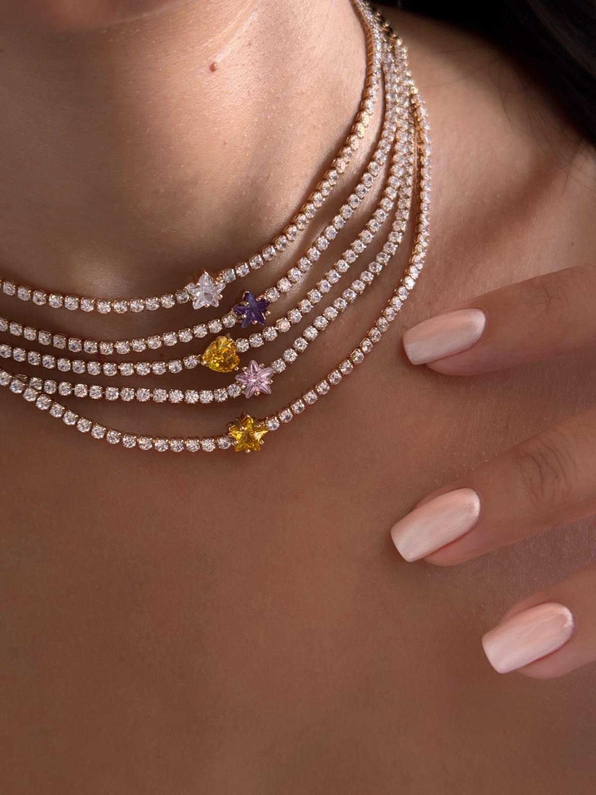 Su yolu Stars Kolyeler