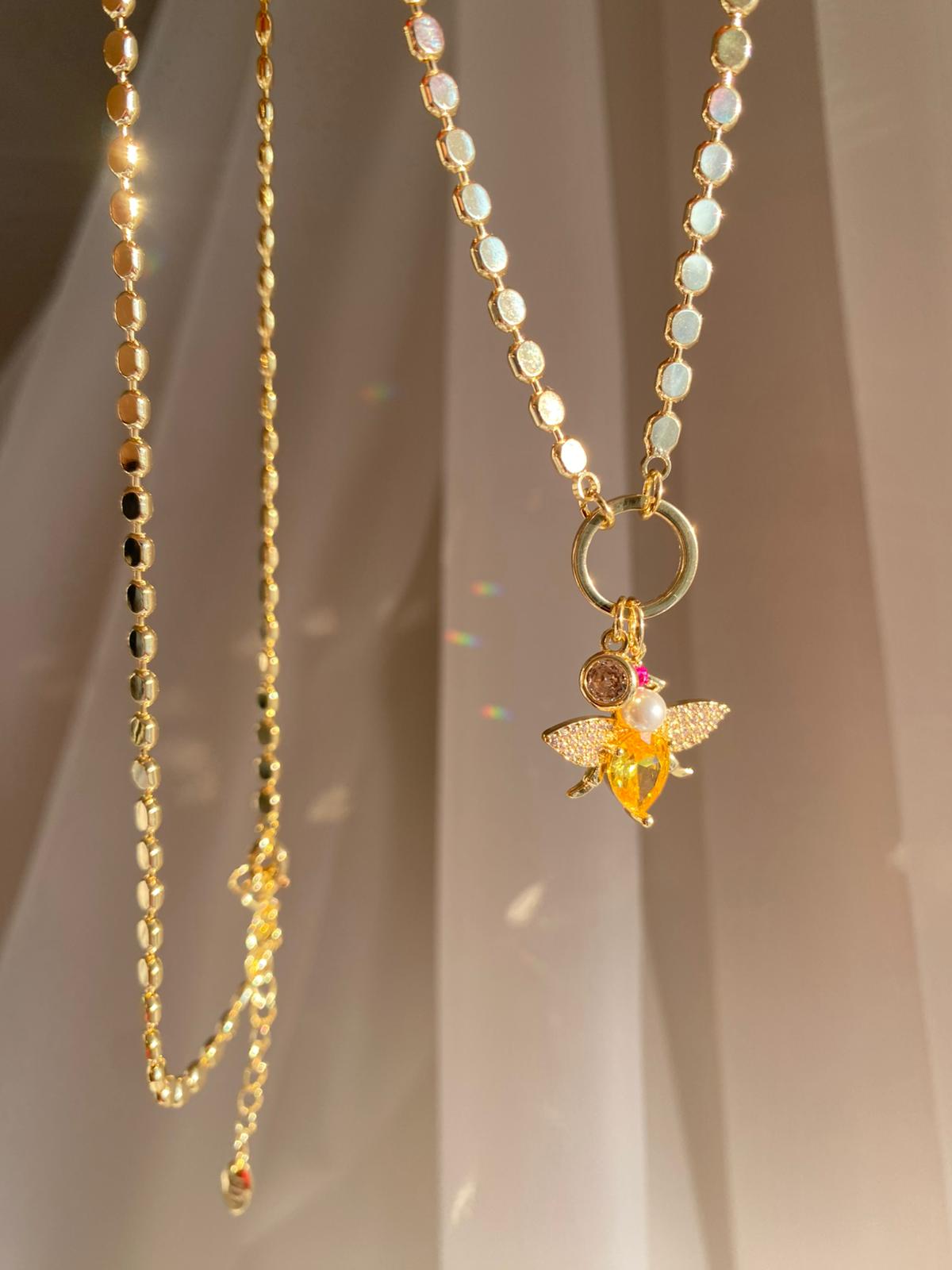 Ezme Arı uzun  Kolye