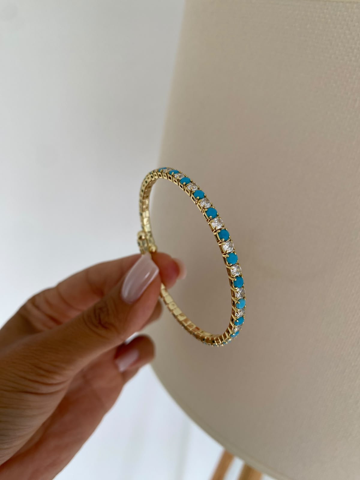 blue stone kelepçe