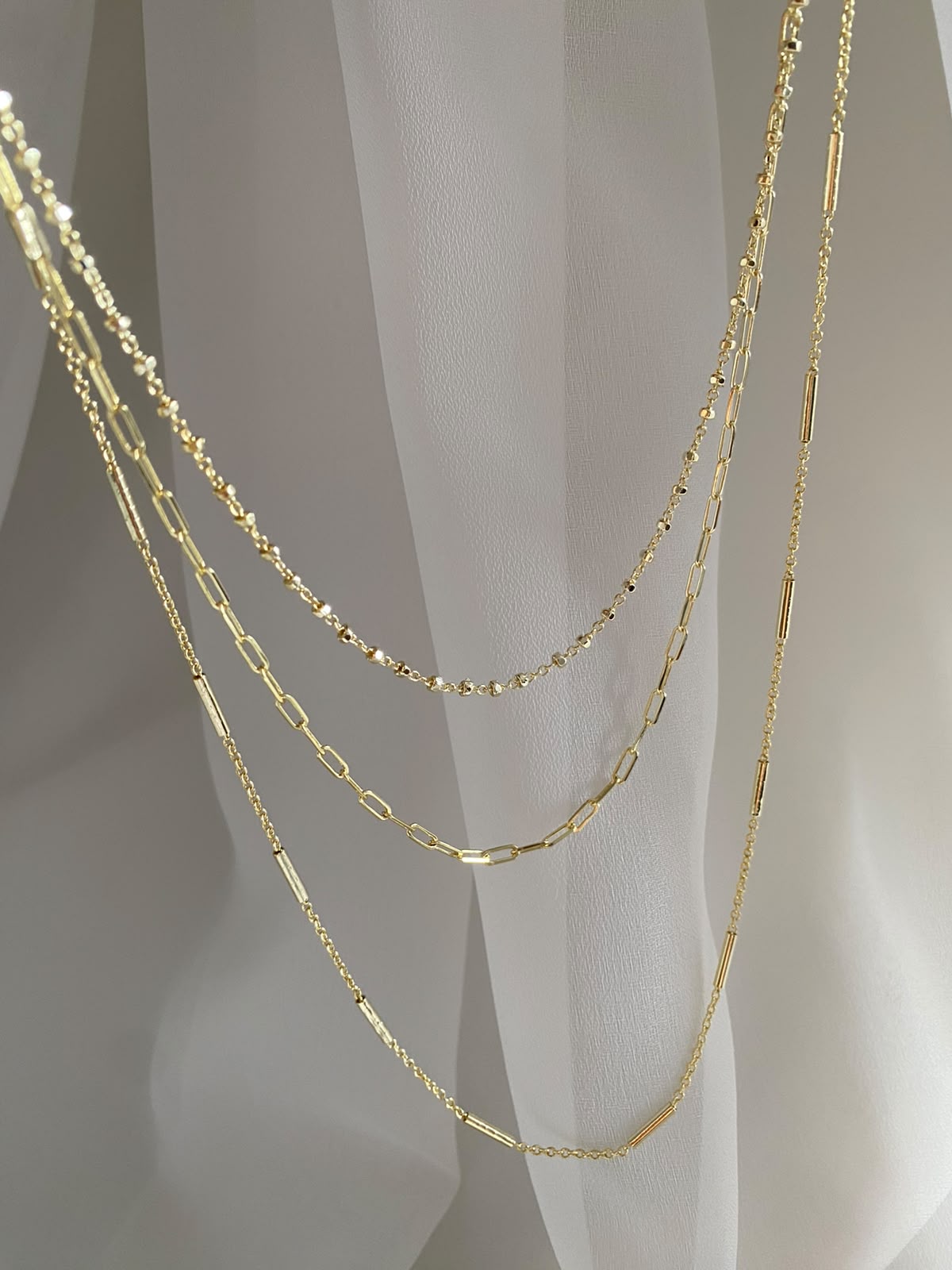 Ball ataç & boru üçlü birleşik choker