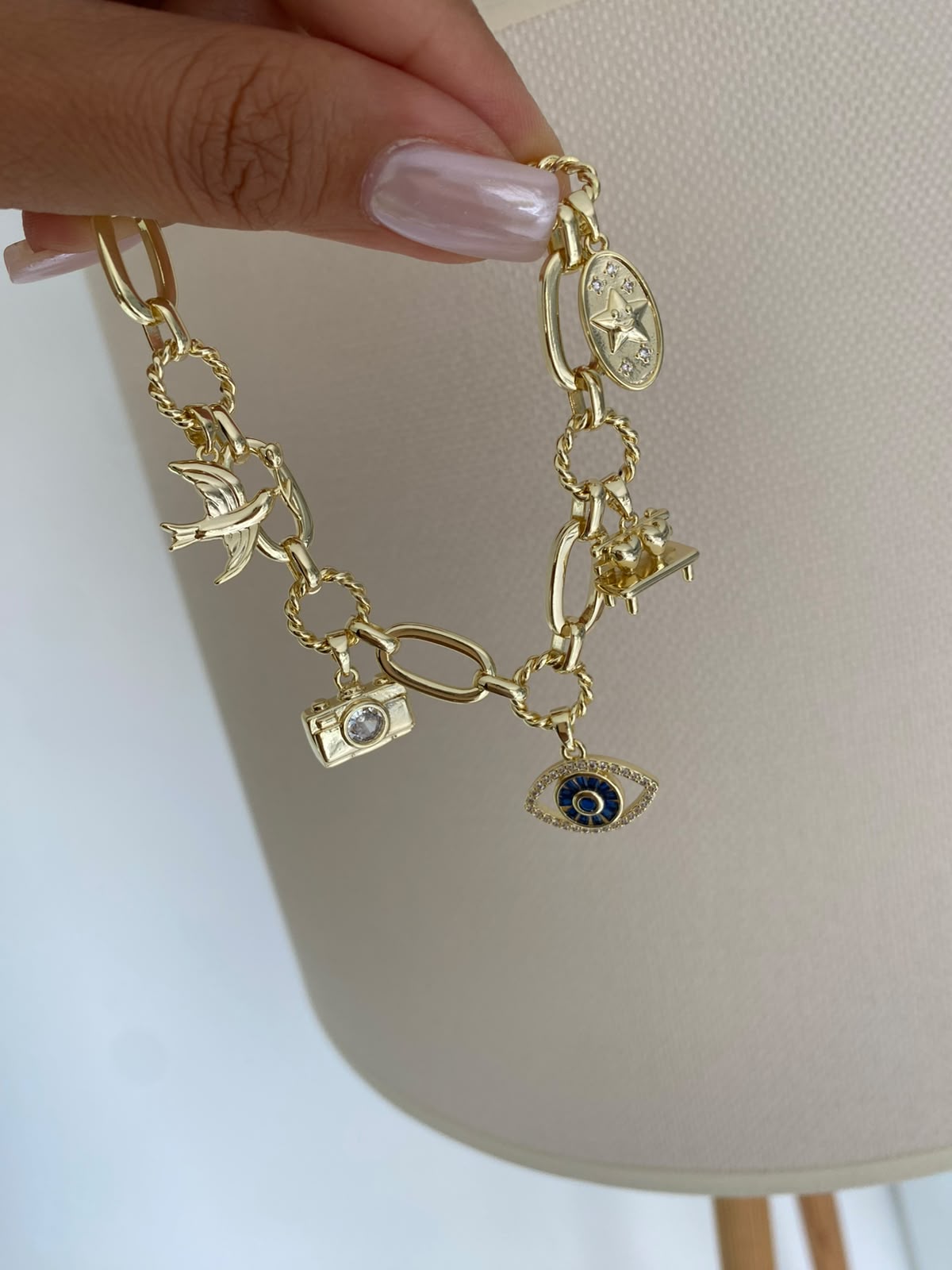 eyes charm bileklik