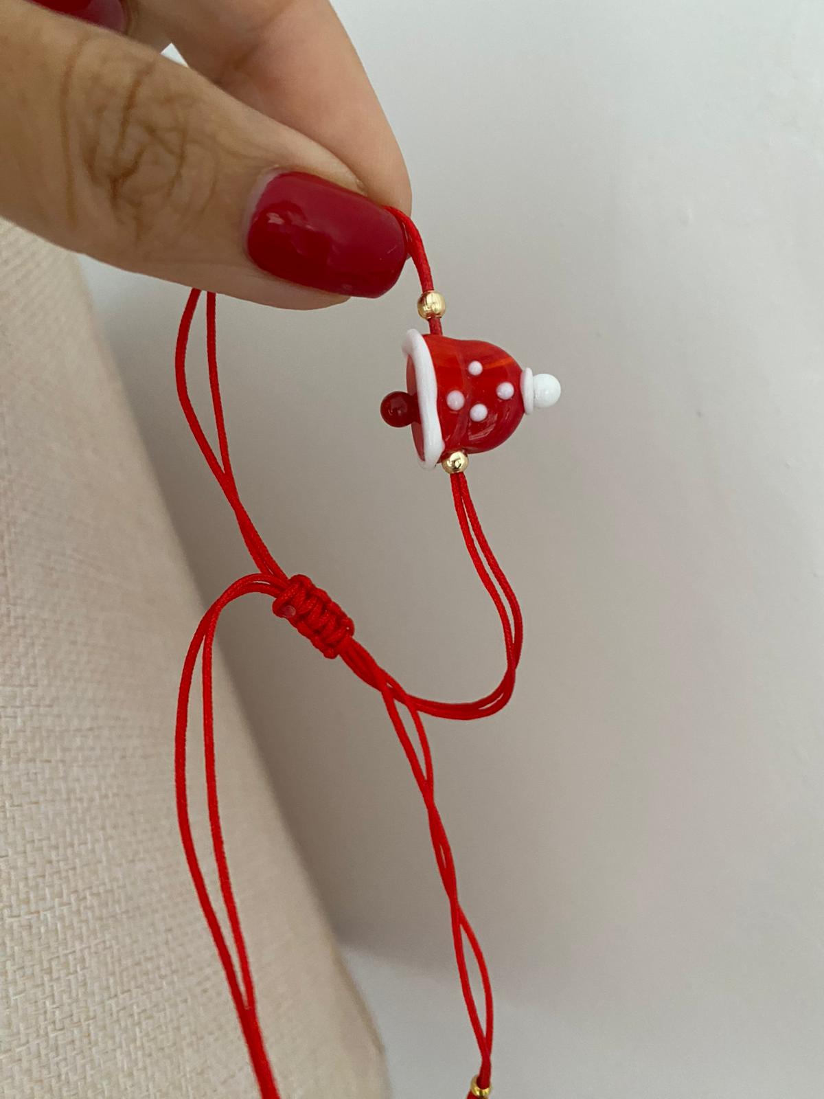 newyear red bileklik