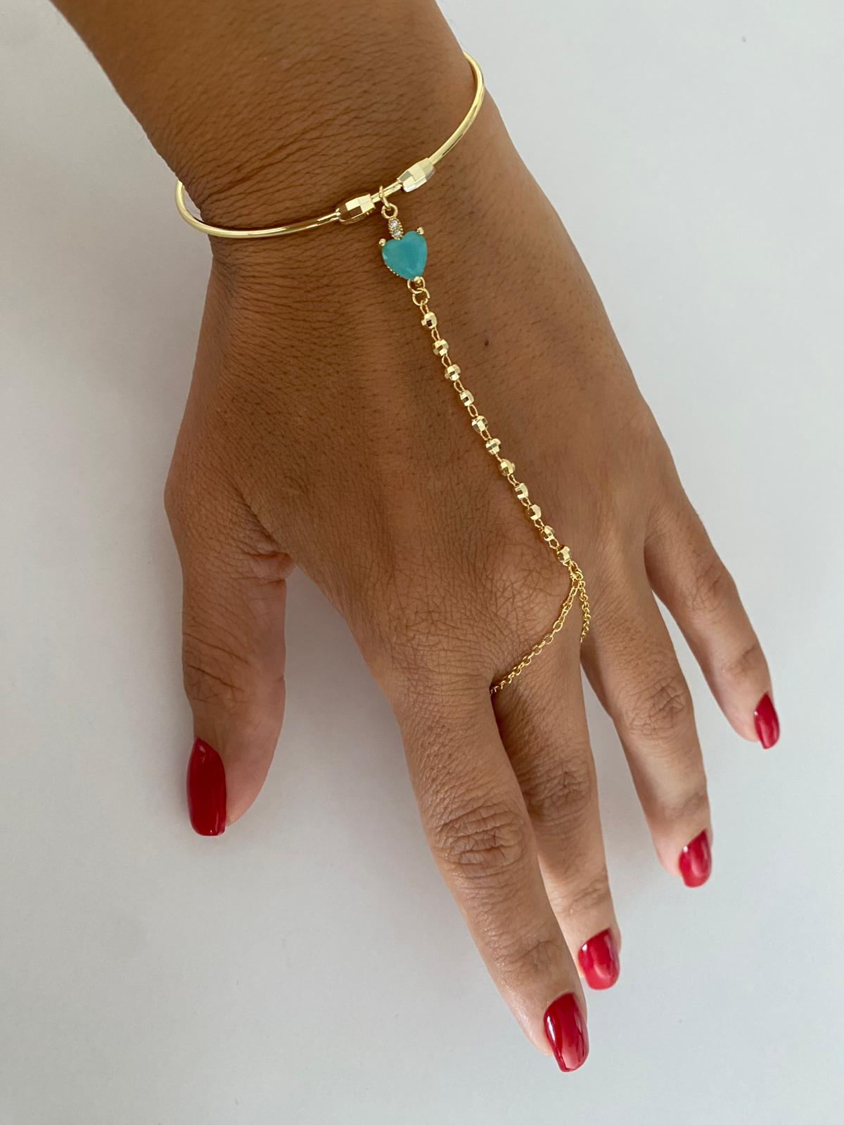 kelepçe details blue heart şahmeran